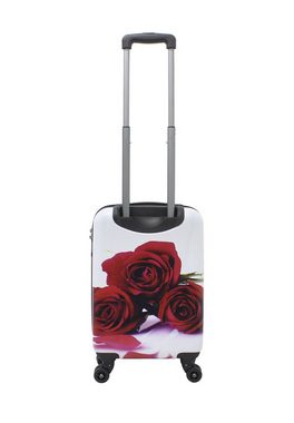 Saxoline® Koffer Roses, mit praktischem Zahlenschloss