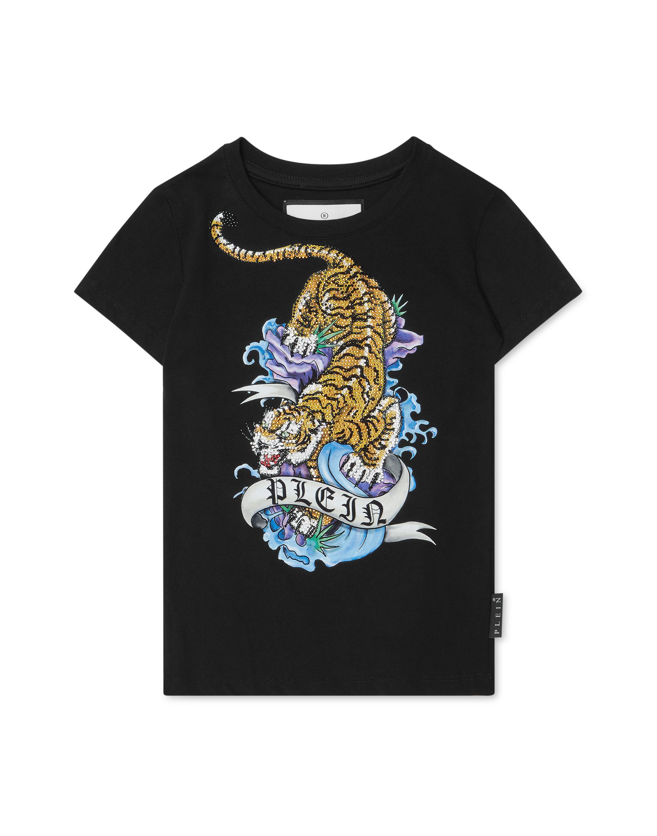 PHILIPP PLEIN T-Shirt Tattoo Verziert