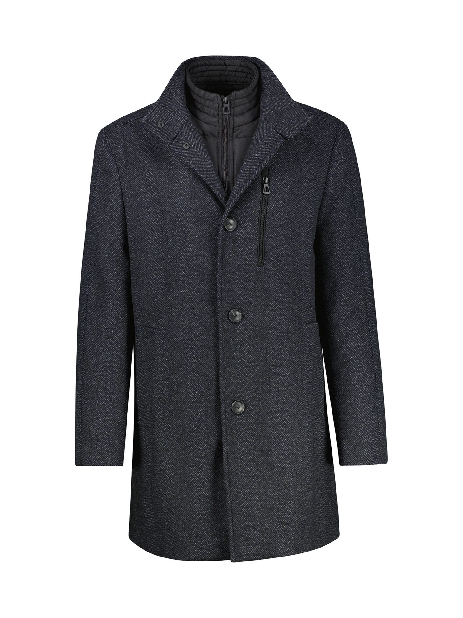 LERROS Wollmantel Mantel in Übergrößen, Wolloptik