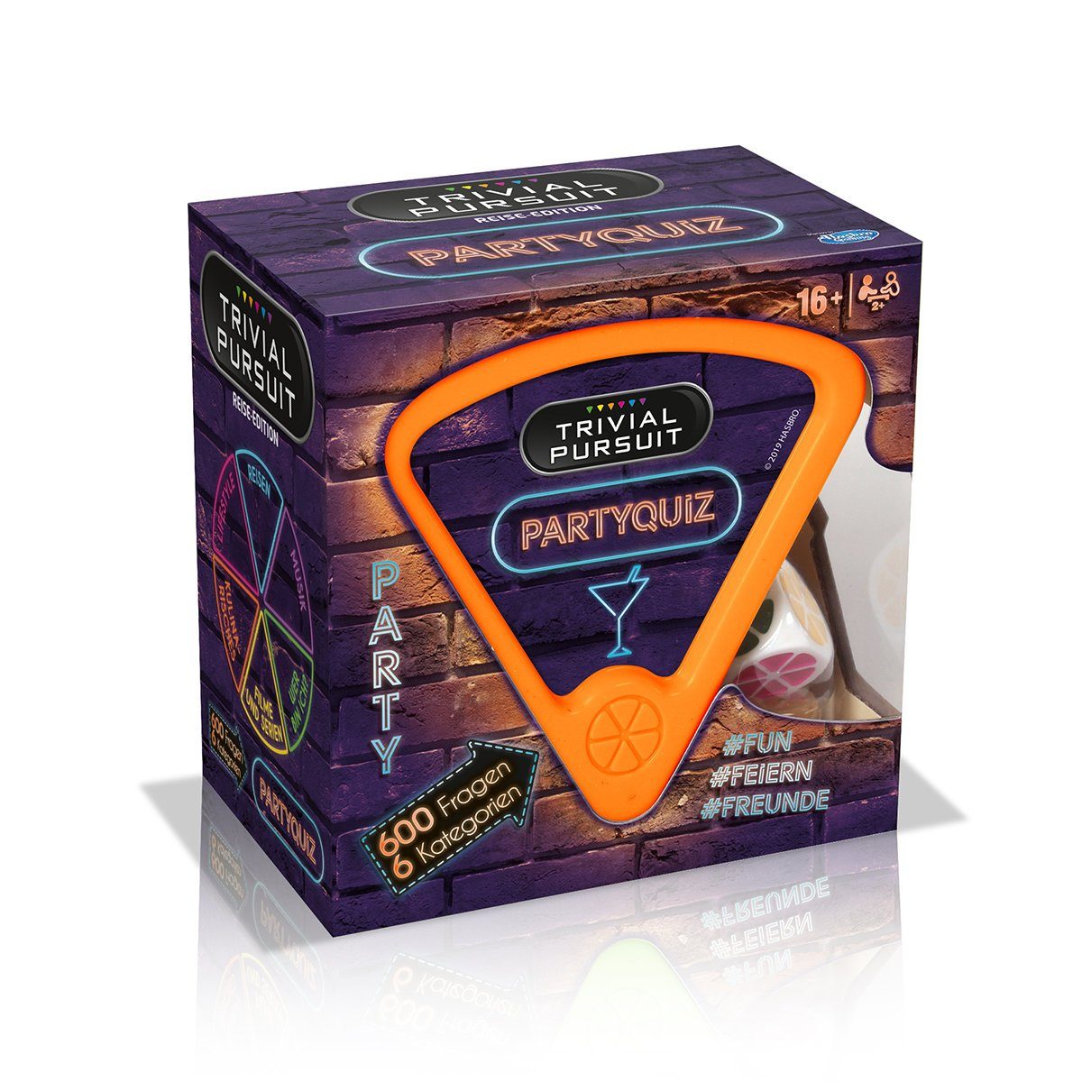 Winning Moves Spiel Trivial Pursuit Partyquiz deutsch, Wissenspiel