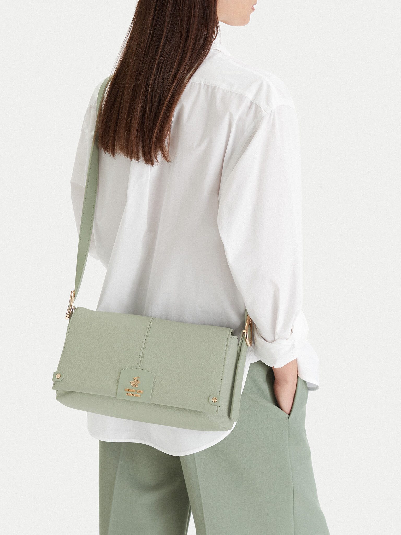 BEVERLY HILLS POLO CLUB Handtasche Beverly Hills Polo Club Damenhandtasche Grün BEVERLY HILLS POLO CLUB-C