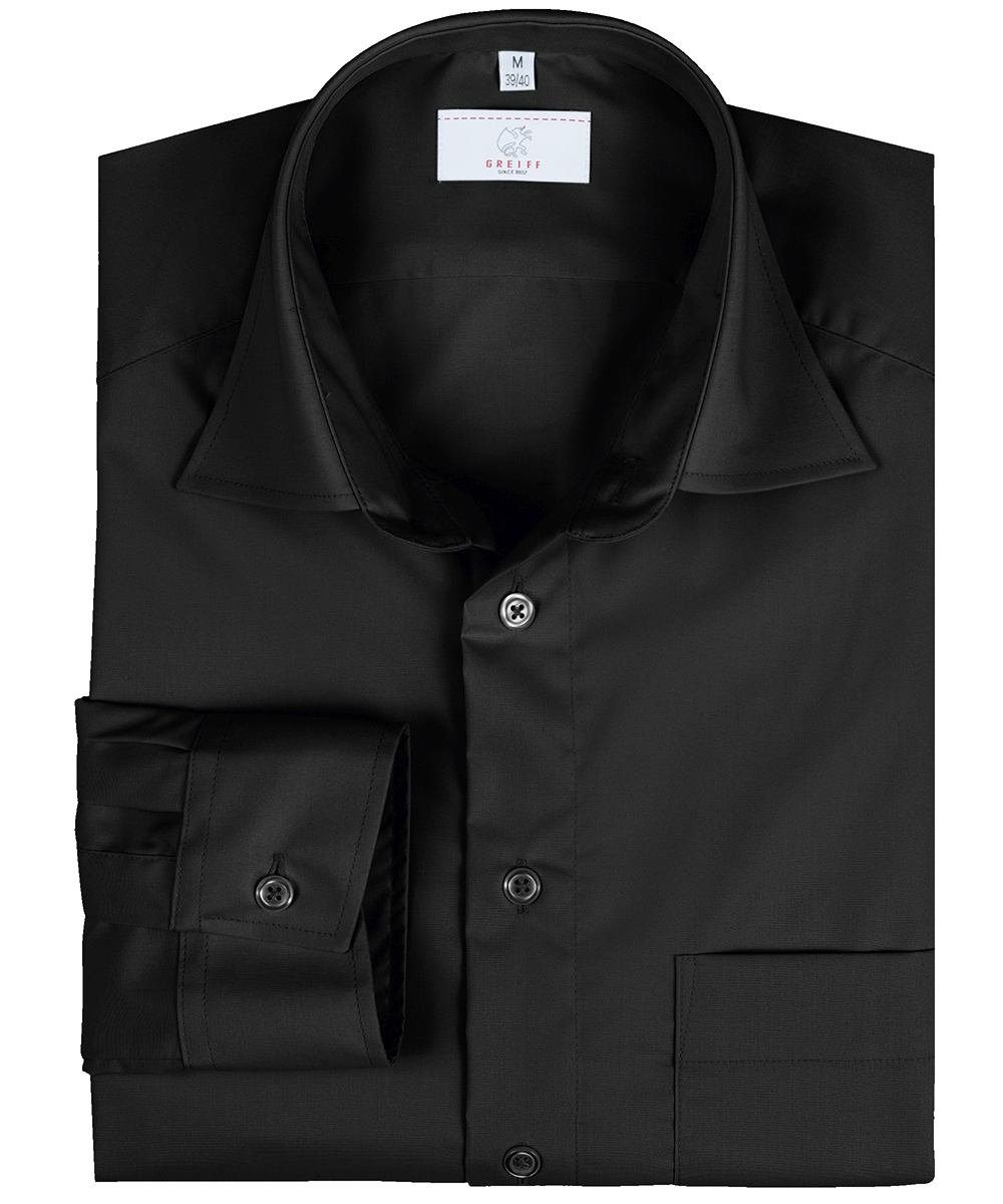 GREIFF Langarmhemd 6665 BASIC Regular Fit günstig online kaufen