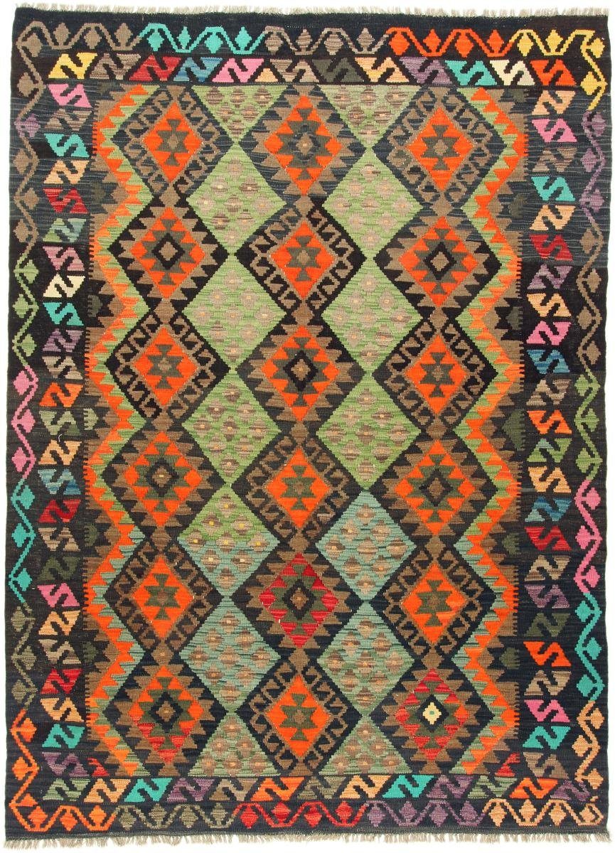 Orientteppich Kelim Afghan Heritage 179x247 Handgewebter Moderner Orientteppich, Nain Trading, rechteckig, Höhe: 3 mm