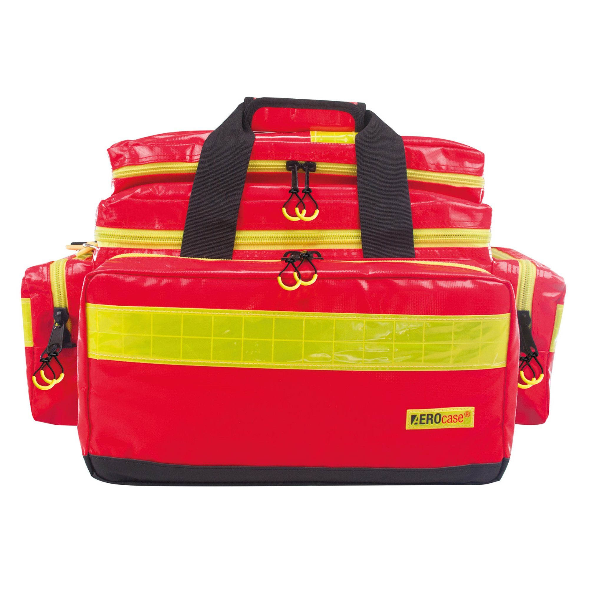 HUM Arzttasche AEROcase® - Pro1R L Rot Notfalltasche BL1 Plane