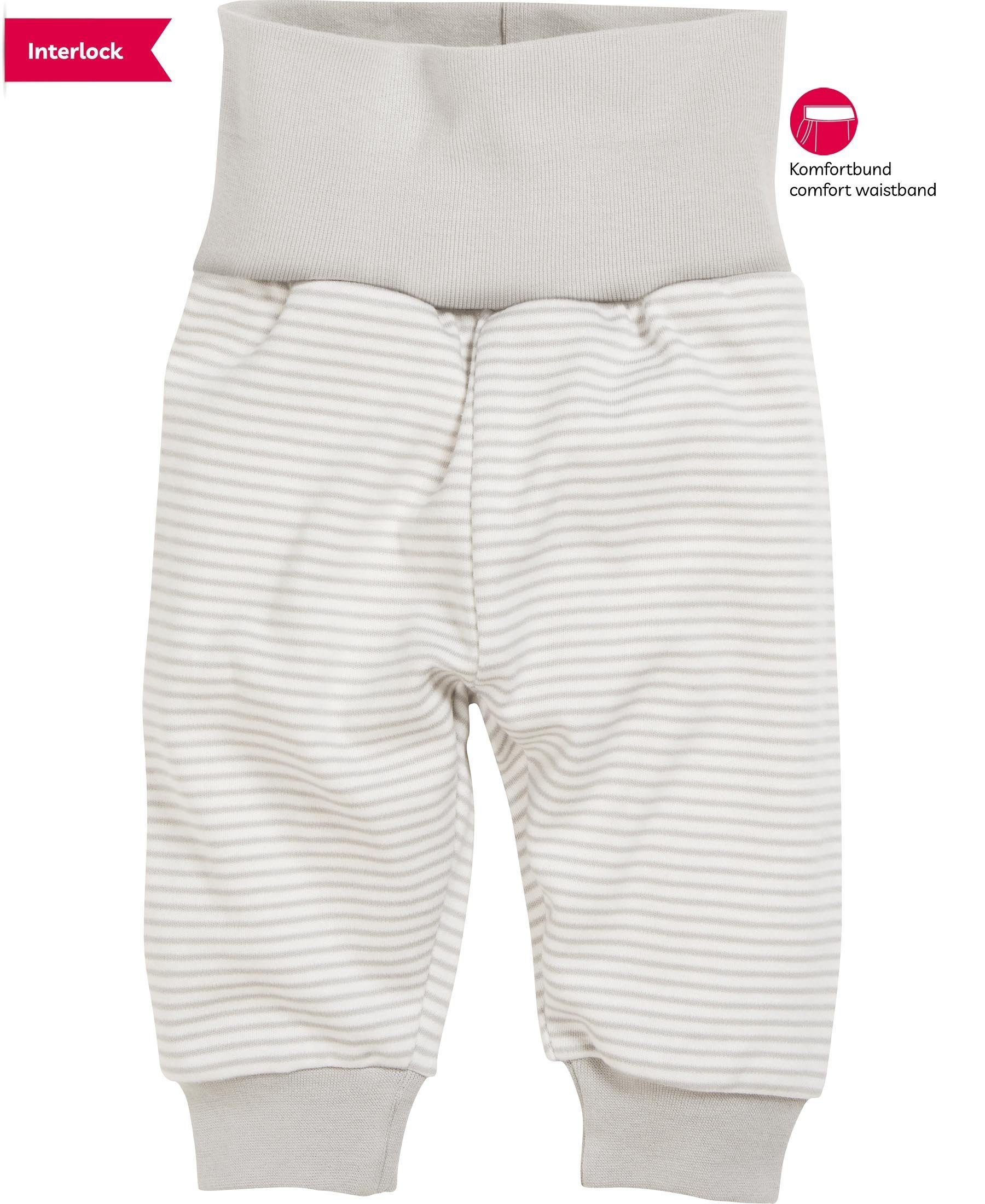 Schlupfhose Baby-Pumphose Interlock Ringel