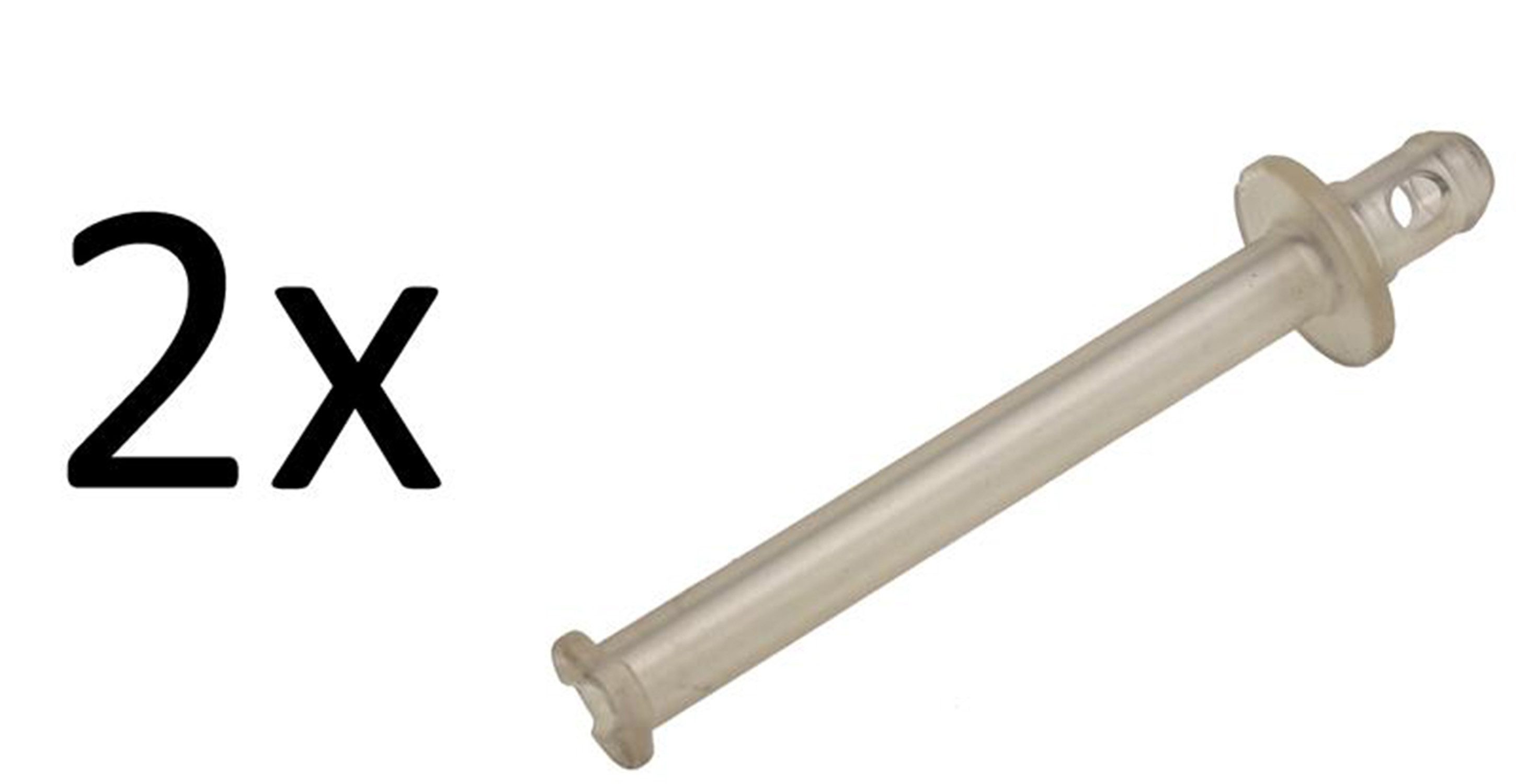 Milchschlauch 2x DeLonghi 5313253671 Milchschlauch für EN500 Lattissima One Nespress