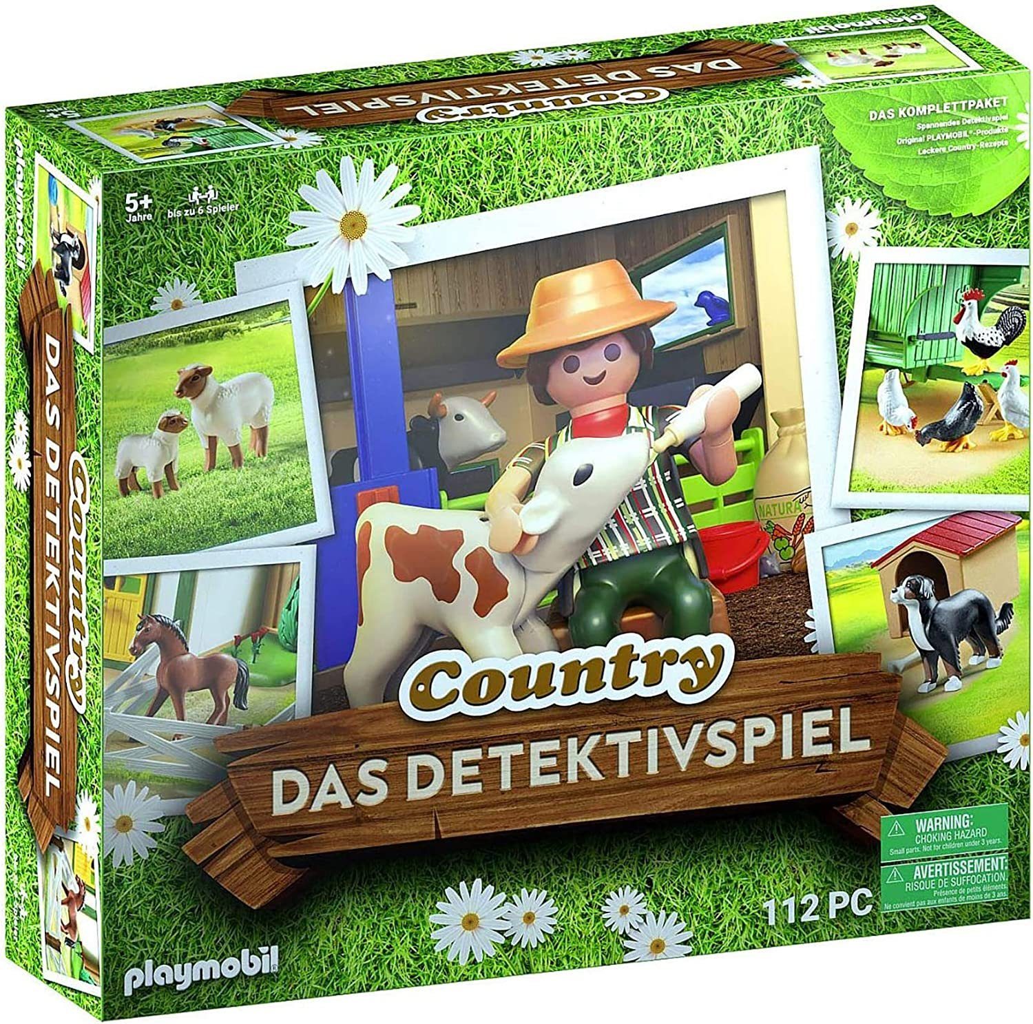 Playmobil® Spiel, Brettspiel Playmobil 70763 - Country - Das Detektivspiel, Komplettpaket