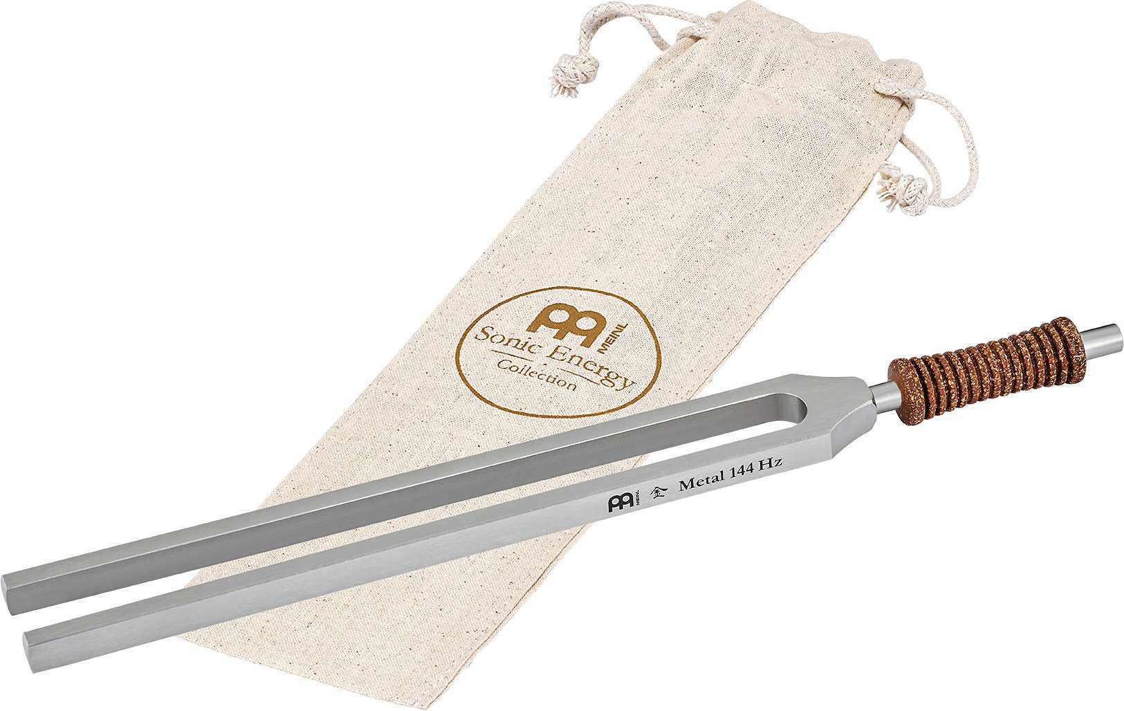 Meinl Sonic Energy Klangröhren TTF-TCM-MT Stimmgabel Metall 144 Hz für Klangtherapie,Für Meditation und Entspannung, Vernickelter Premium-Stahl