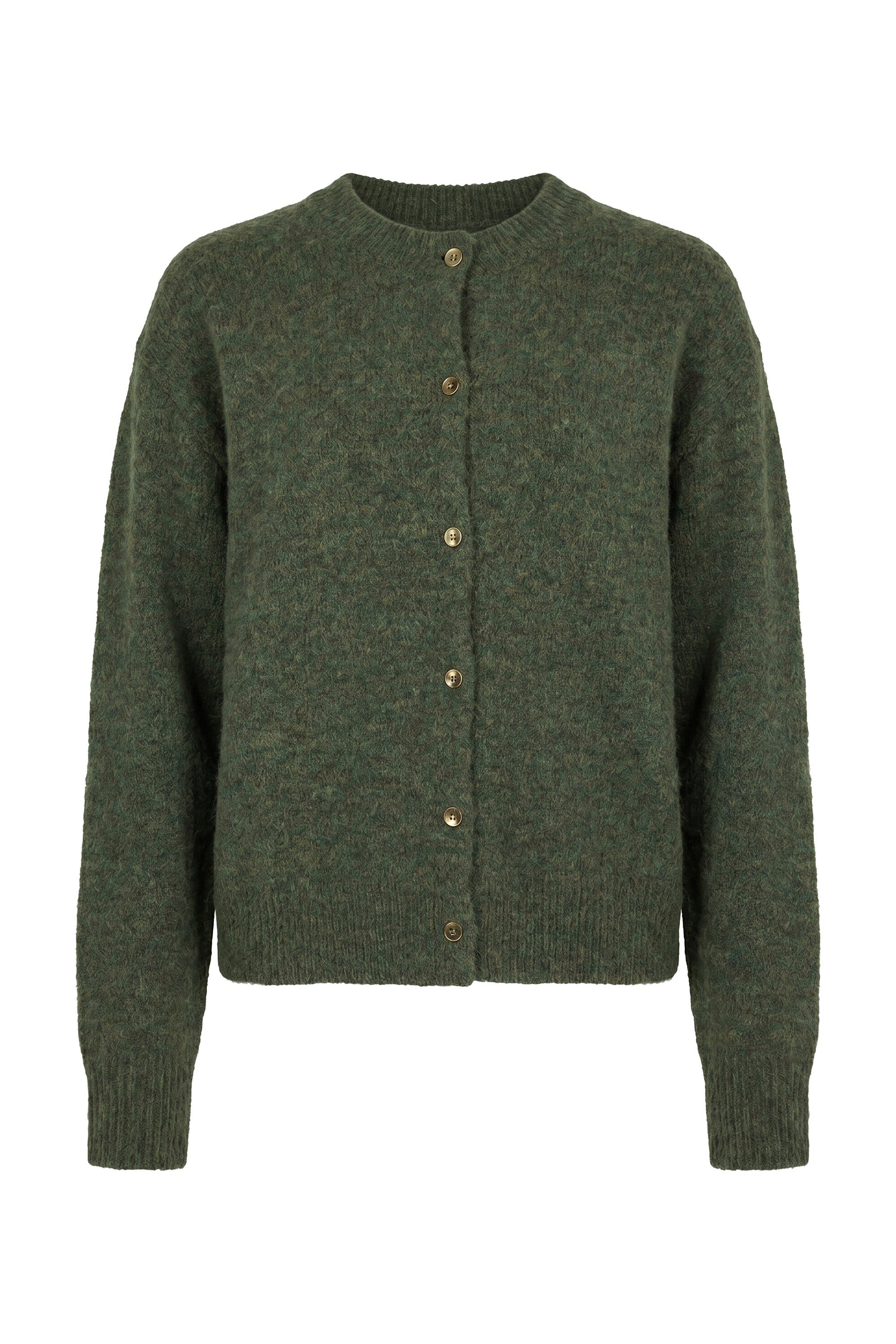 Studio Untold Strickjacke Strickjacke oversized extra langer Langarm