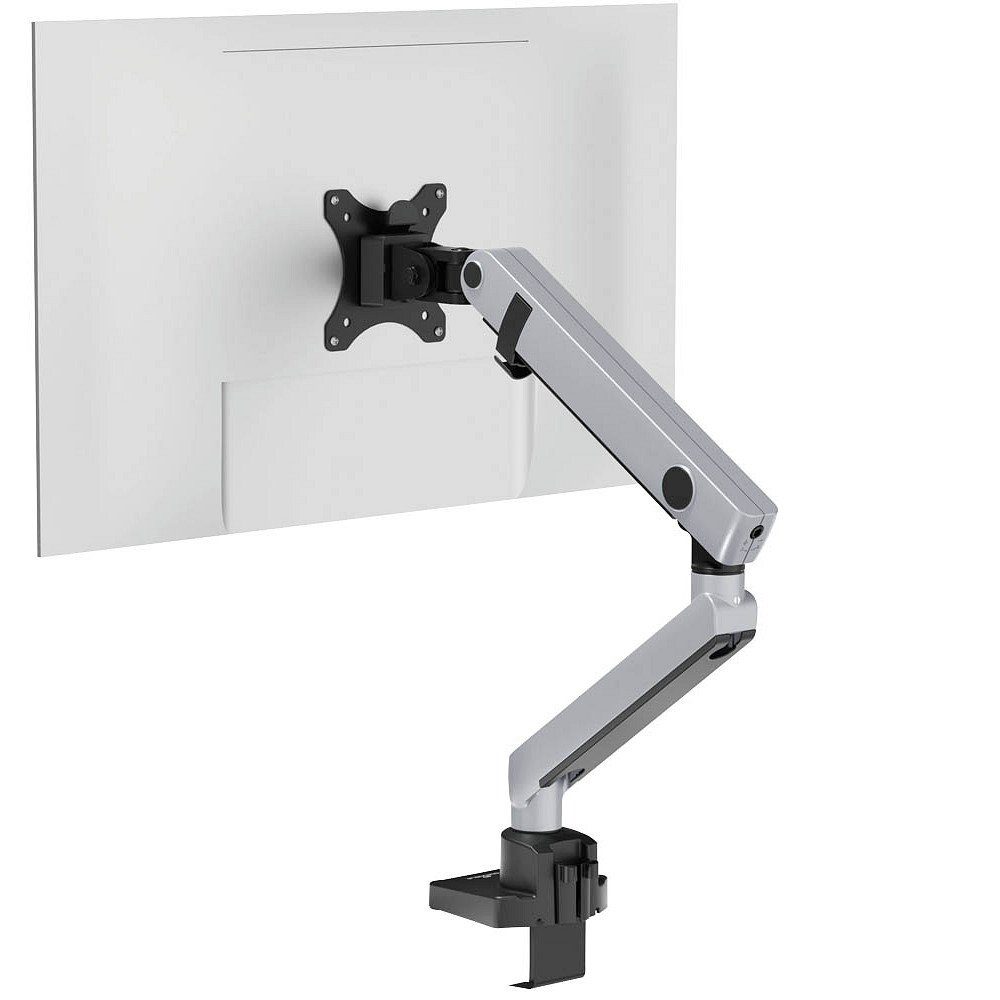 DURABLE Monitor-Halterung 1 Monitor Halterung SELECT PLUS für 1 Monitor - silber, (bis 32.00 Zoll, 1-tlg., VESA Norm = 7,5 x 7,5 cm, 10 x 10 cm)