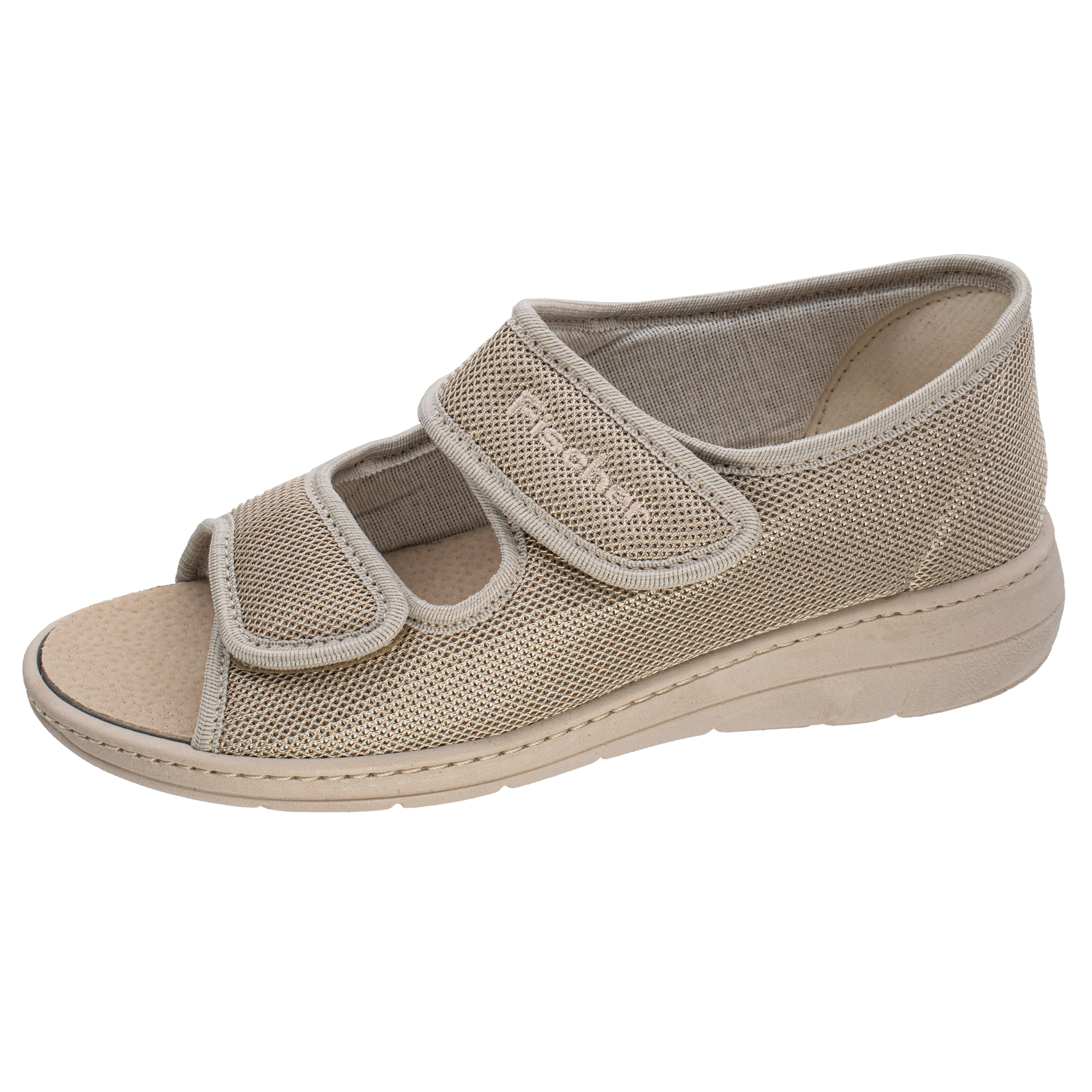 Fischer-Markenschuh Ilse Sandale aus Textil, mit günstig online kaufen