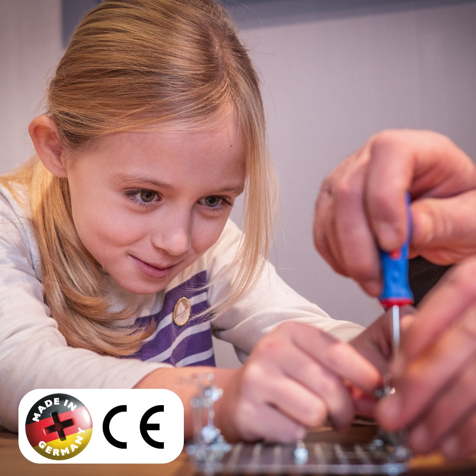 Eitech eitech Multimodell-Set 00905 Metallbaukasten, (Modellbau Spielzeug, 350 St., Bausatz für 6 Modelle), Konstruktionsspielzeug, Made in Germany