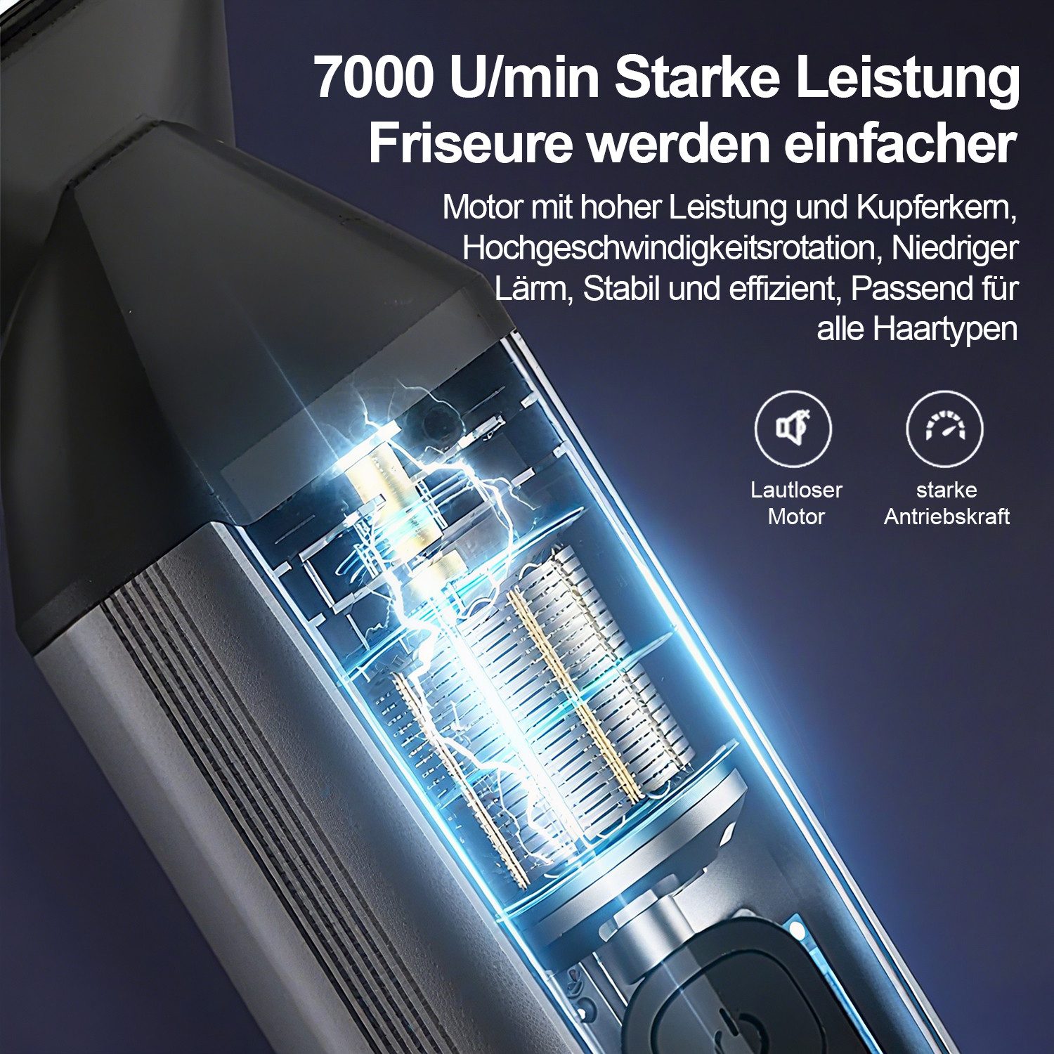 MOPUEA Elektrorasierer 6-in-1 Haarschneider Herren Bartschneider Trimmer Nasenhaar, Barttrimmer, Haarschneider, Nasen- und Ohrhaartrimmer, Körperhaartrimmer, Präzisionstrimmer, Haarschneiden Grooming Kit, Körperpflege Set Trimmer, für Gesicht, Körper, Nase, Bälle