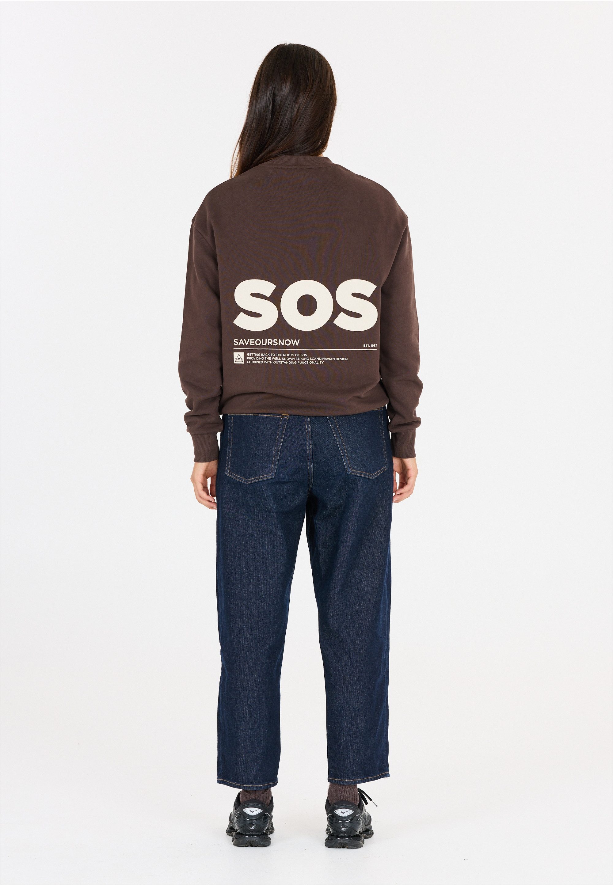 SOS Sweatshirt Bovec aus Bio-Baumwolle