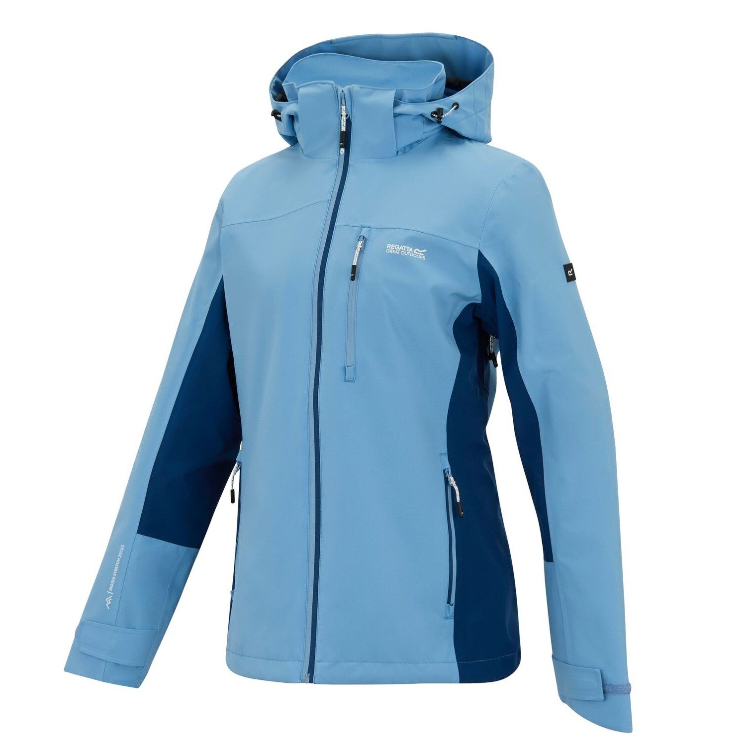 Regatta Outdoorjacke Wanderjacke Bosfield mit Kapuze und Wasserdicht