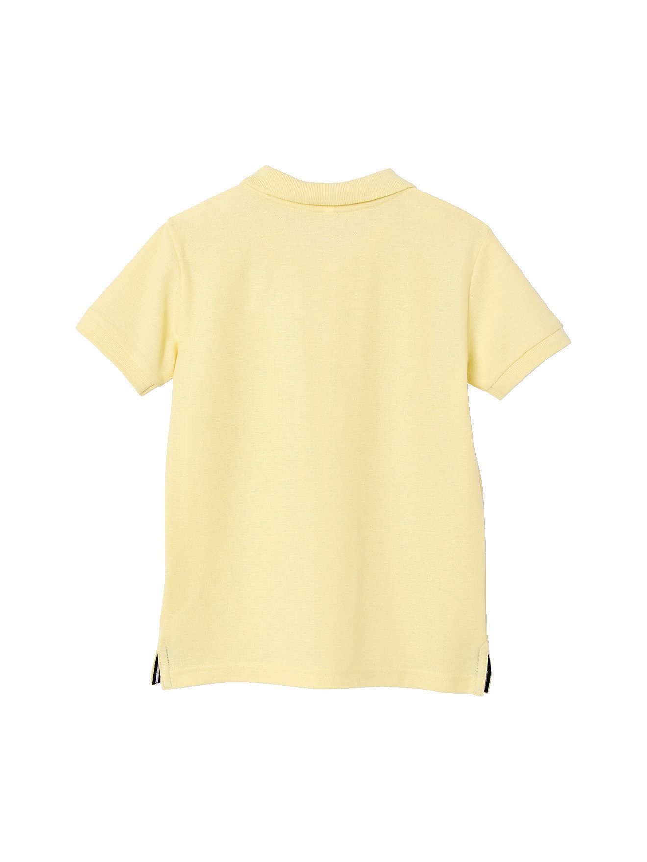 vertbaudet Poloshirt Jungen Poloshirt, kurze Ärmel Stickerei