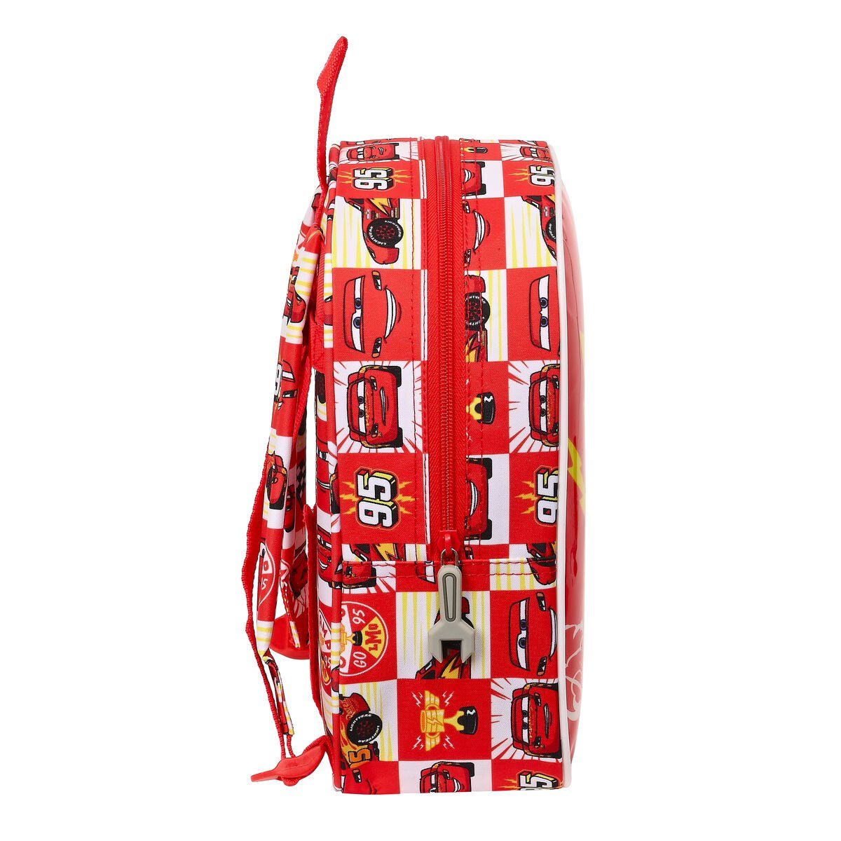 Cars Rucksack race Cars 10 27 Rot x Lets cm x Kinderrucksack 22 Weiß