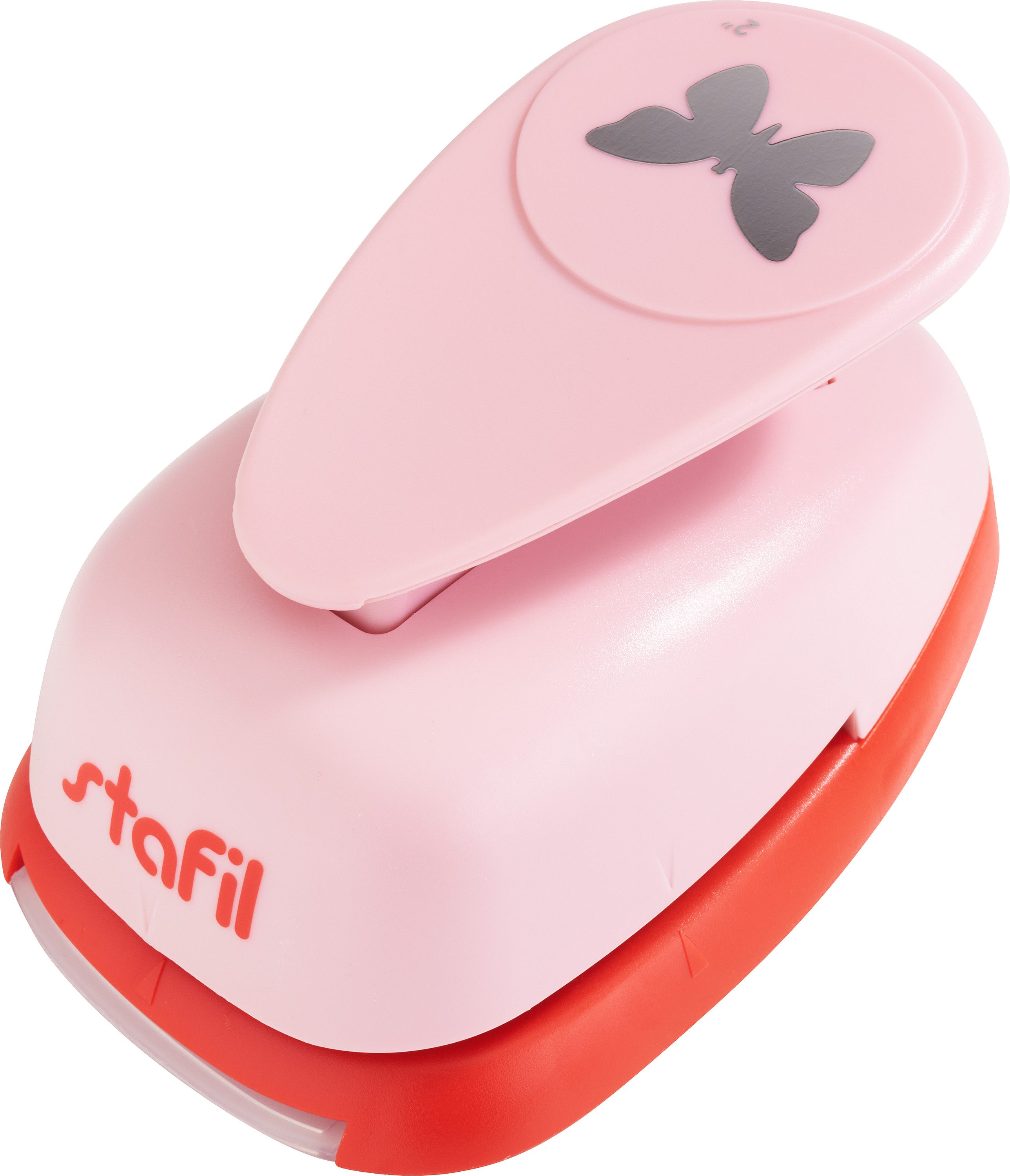 stafil Motivstanzer Motivlocher Schmetterling, Pink