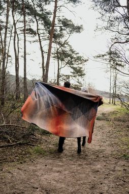 Wohndecke Luena, IBENA, in kräftigen Farben, Kuscheldecke