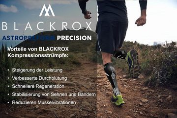 BLACKROX Kompressionsstrümpfe [Vergleichssieger 2024] Precision, Gr. S-XL, Damen und Herren