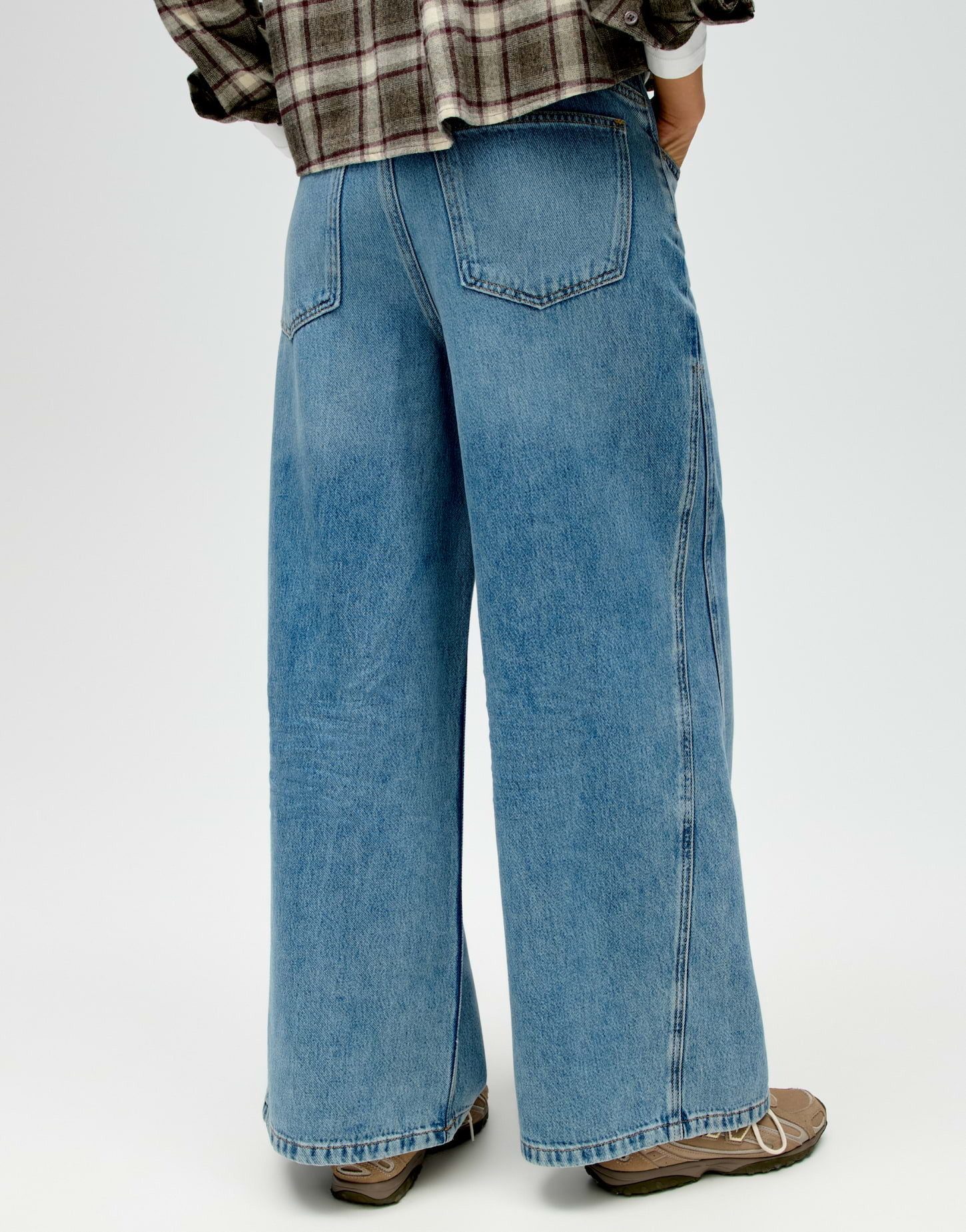 OPUS Weite Jeans MEDDY LOOSY Low Rise Keileinsatz in der Seite – Bild 3 von 5