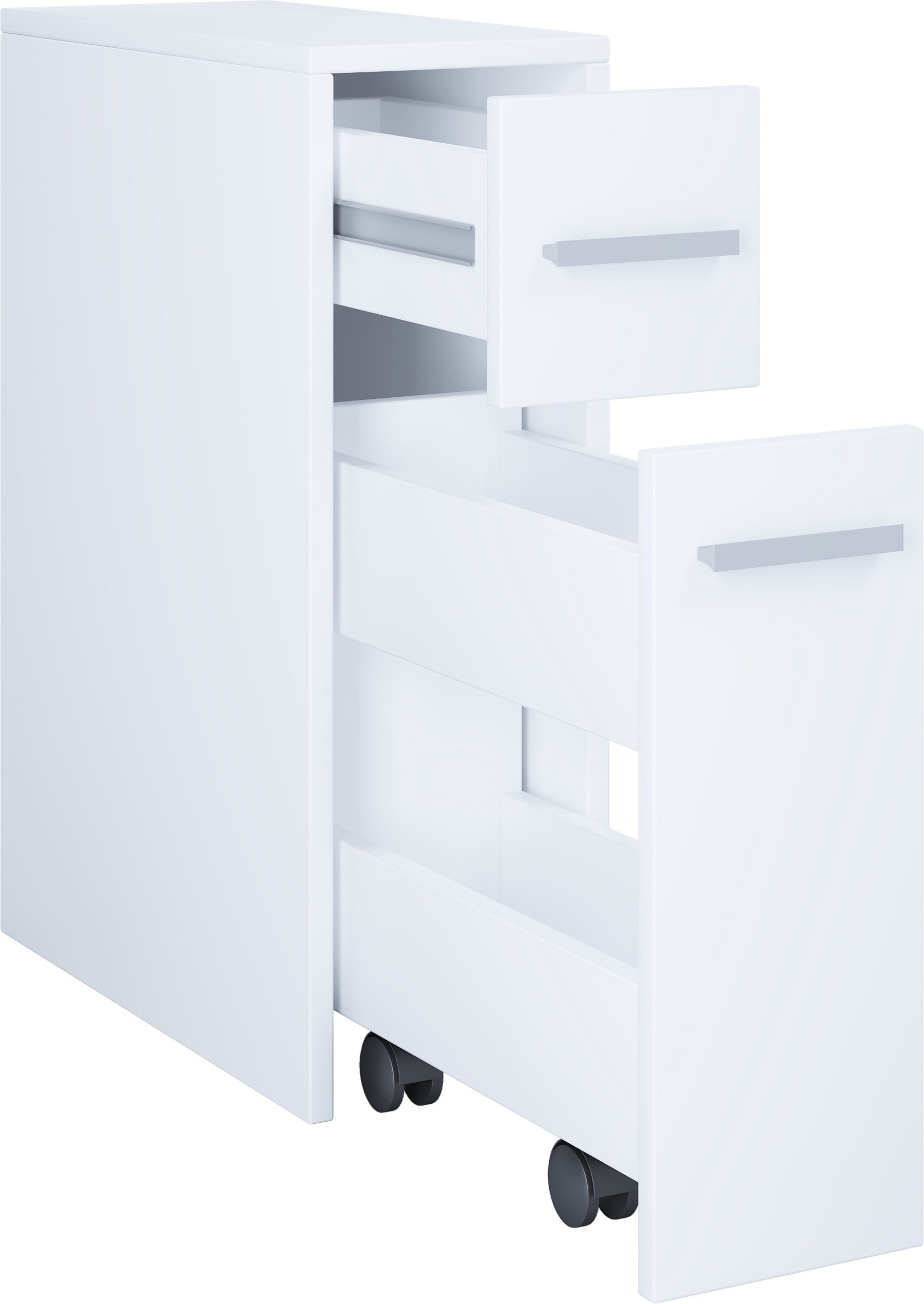 VCM Midischrank Holz Badmöbel Nischenschrank Raumteiler Bad Zalo günstig online kaufen