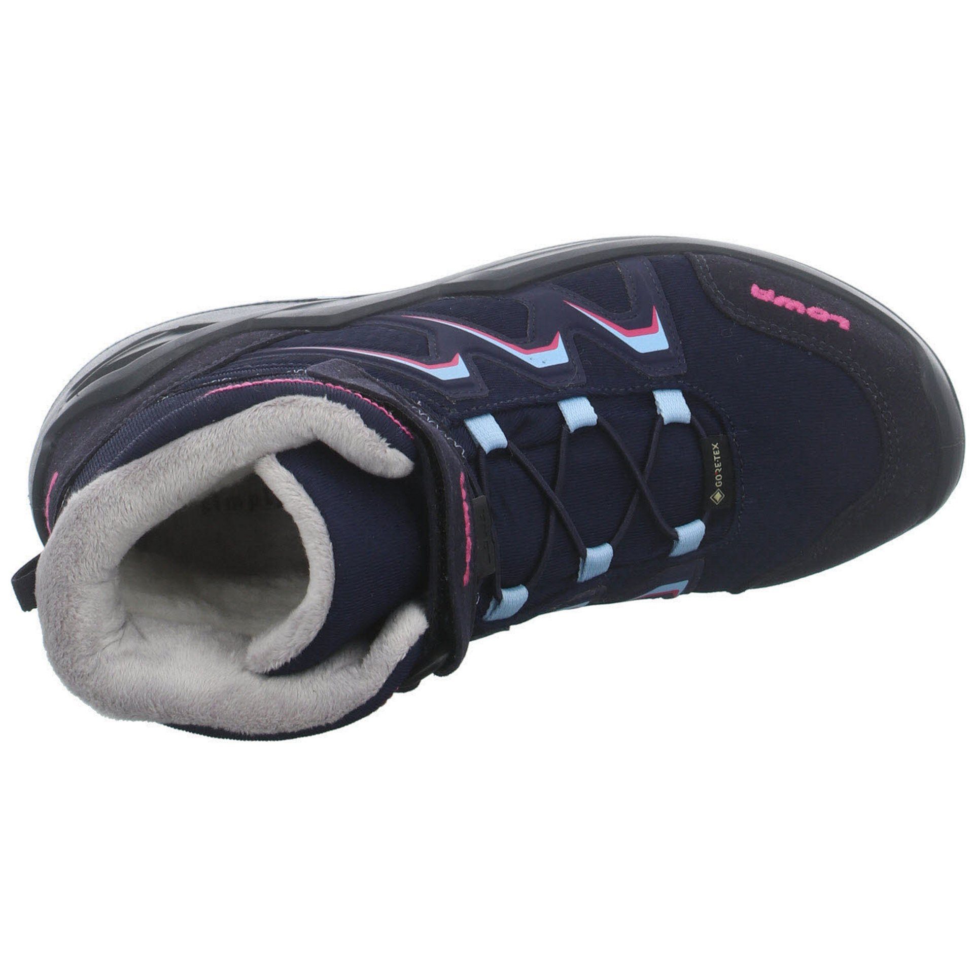 GTX Maddox Warm Jungen Lowa Boots Textil Stiefel Stiefel Schuhe NAVY/BEERE