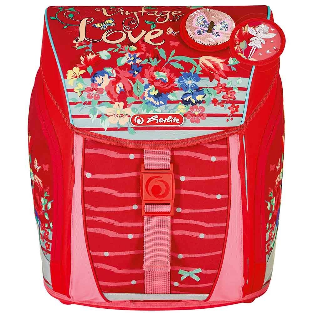 Herlitz Schulranzen Herlitz Schulranzen Set FiloLight Plus Vintage Love 6-teilig