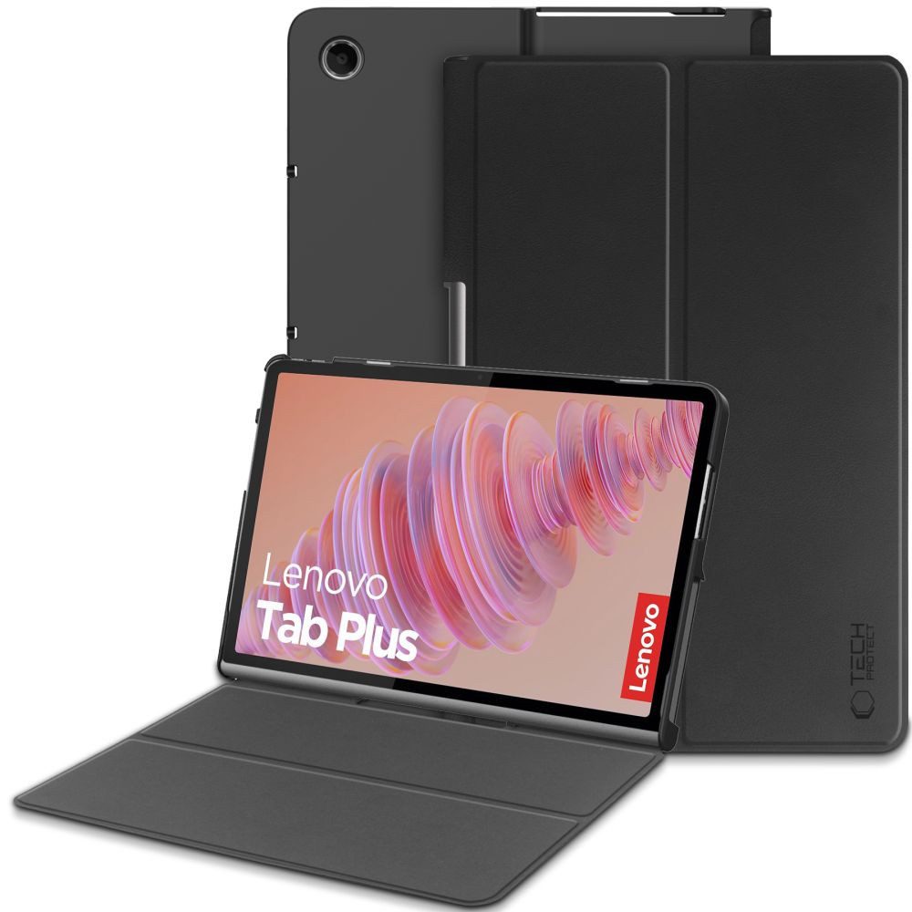 TECH PROTECT Tablet-Hülle Tech-Protect SmartCase Lenovo TAB PLUS Schwarz