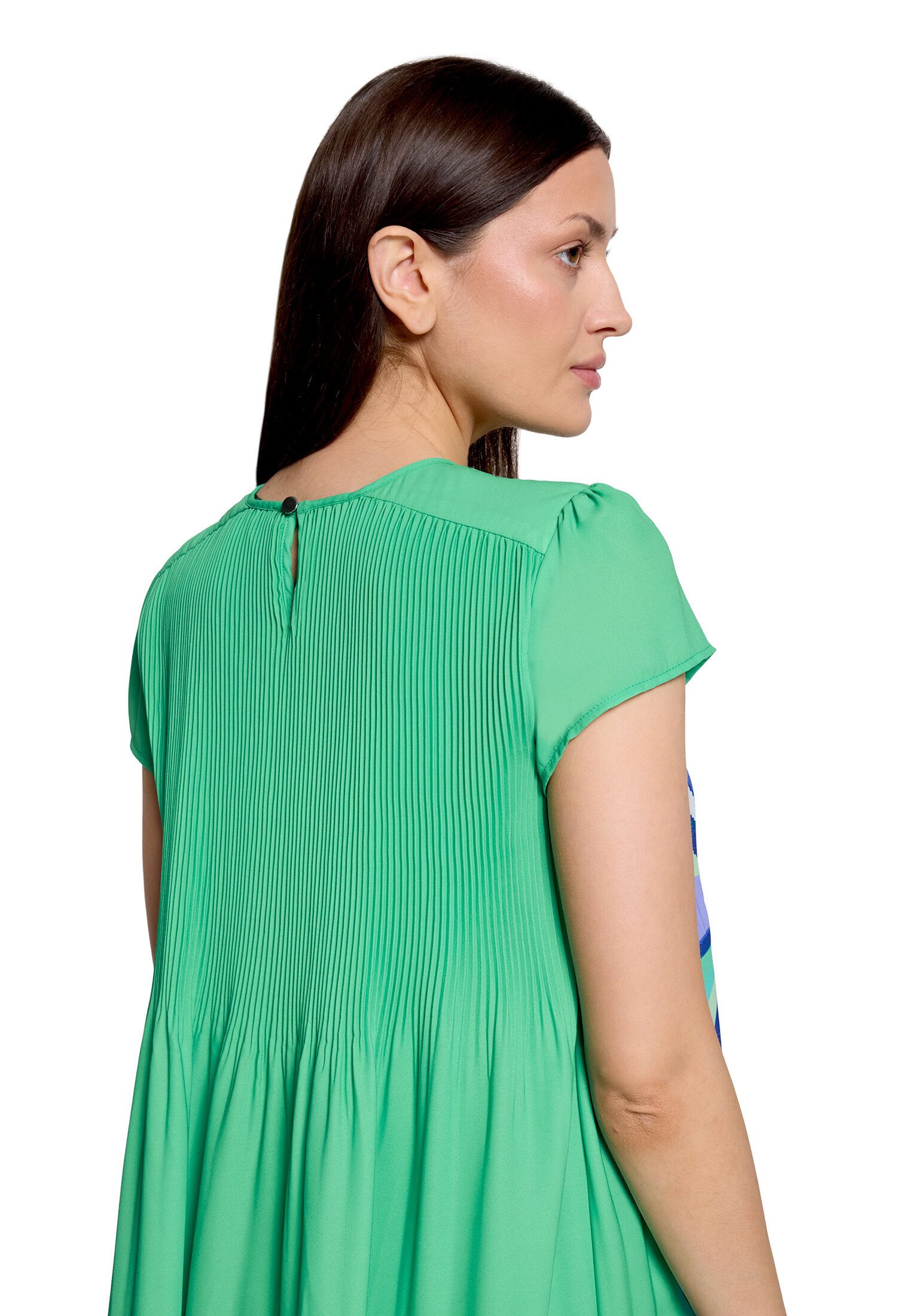 Betty Barclay Plisseekleid Damen kurzarm
