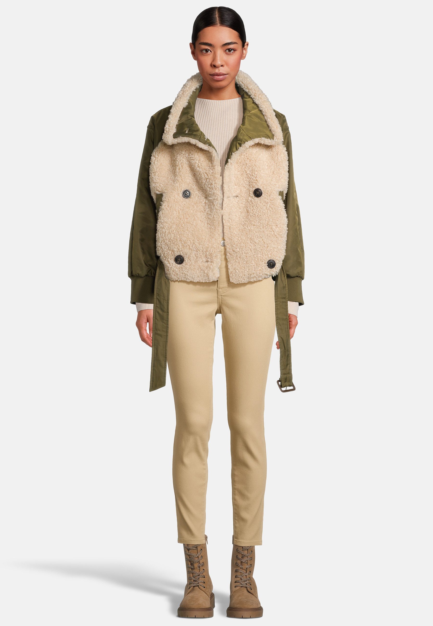 Blonde No.8 Winterjacke LONDON im Materialmix