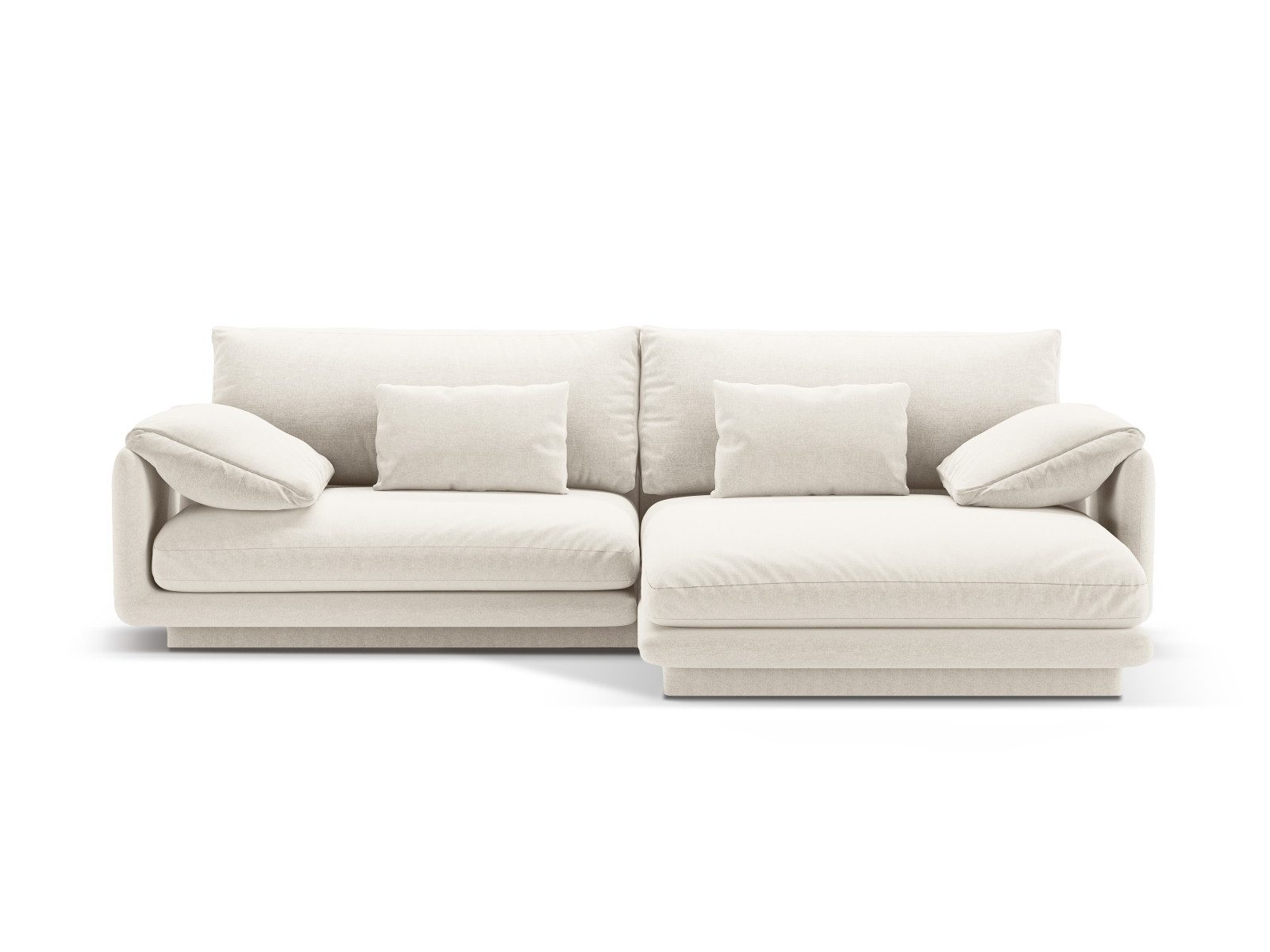 Micadoni Ecksofa Torino, 4-Sitzer günstig online kaufen