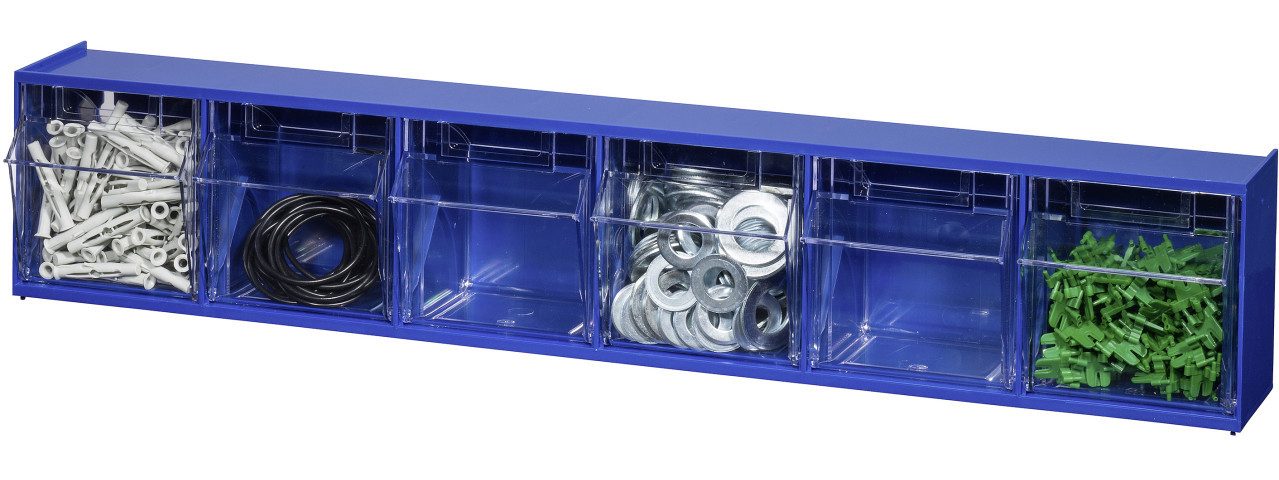 Allit Sortimentskasten Allit Klappschüttenmagazin VarioPlus ProFlip