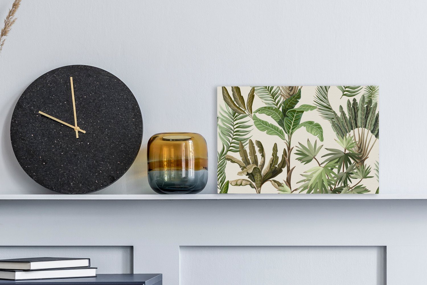 OneMillionCanvasses® Leinwandbild Dschungel - Palme - Bananenstaude - Kinde günstig online kaufen