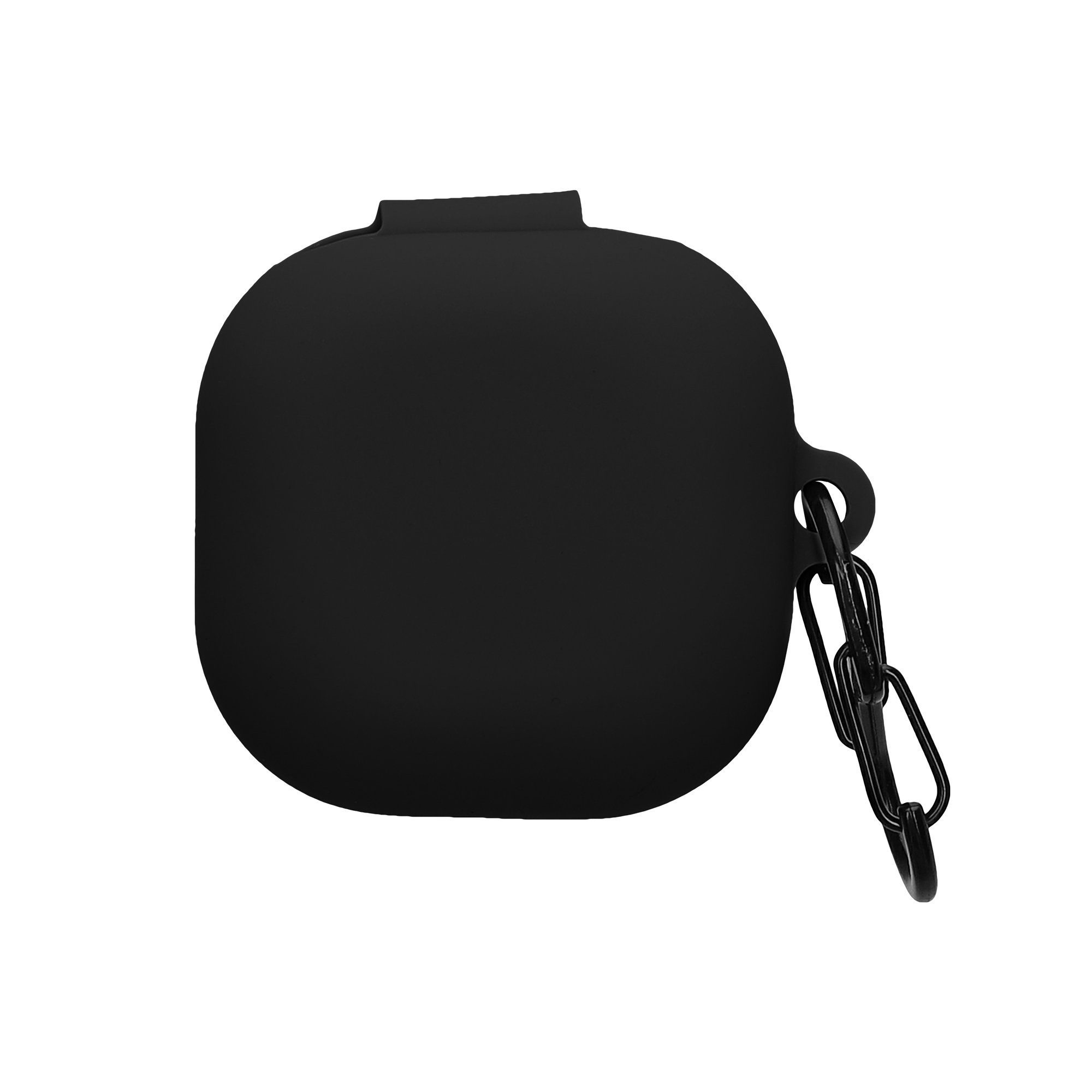 kwmobile Kopfhörer-Schutzhülle Hülle für Samsung Galaxy Buds FE Kopfhörer, Silikon Schutzhülle Etui Case Cover Schoner in Schwarz