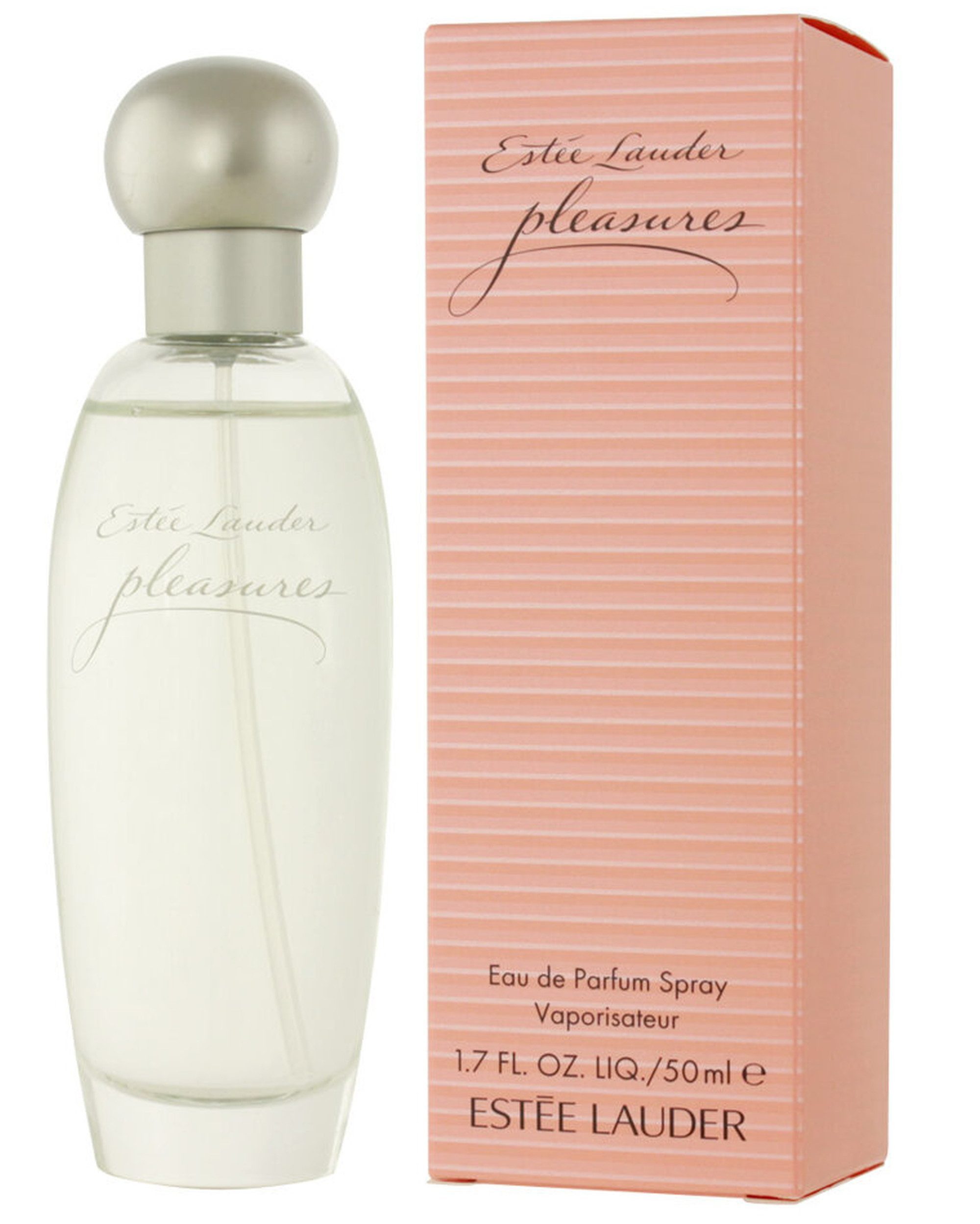 ESTÉE LAUDER Duft-Set Pleasures Eau de Parfum (EDP) Damen Spray, Frisch-blumiger Duft mit Maiglöckchen, Rose, Flieder und Veilchen