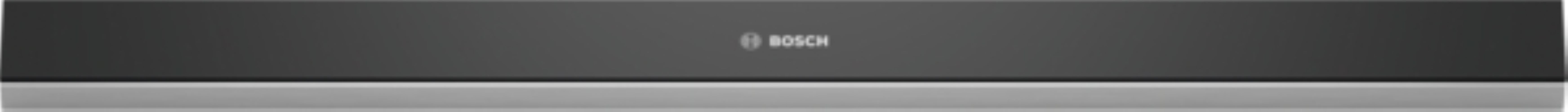 BOSCH Montagezubehör Dunstabzugshaube DSZ4686 Griffleiste Schwarz 60 cm für Flachschirmhauben