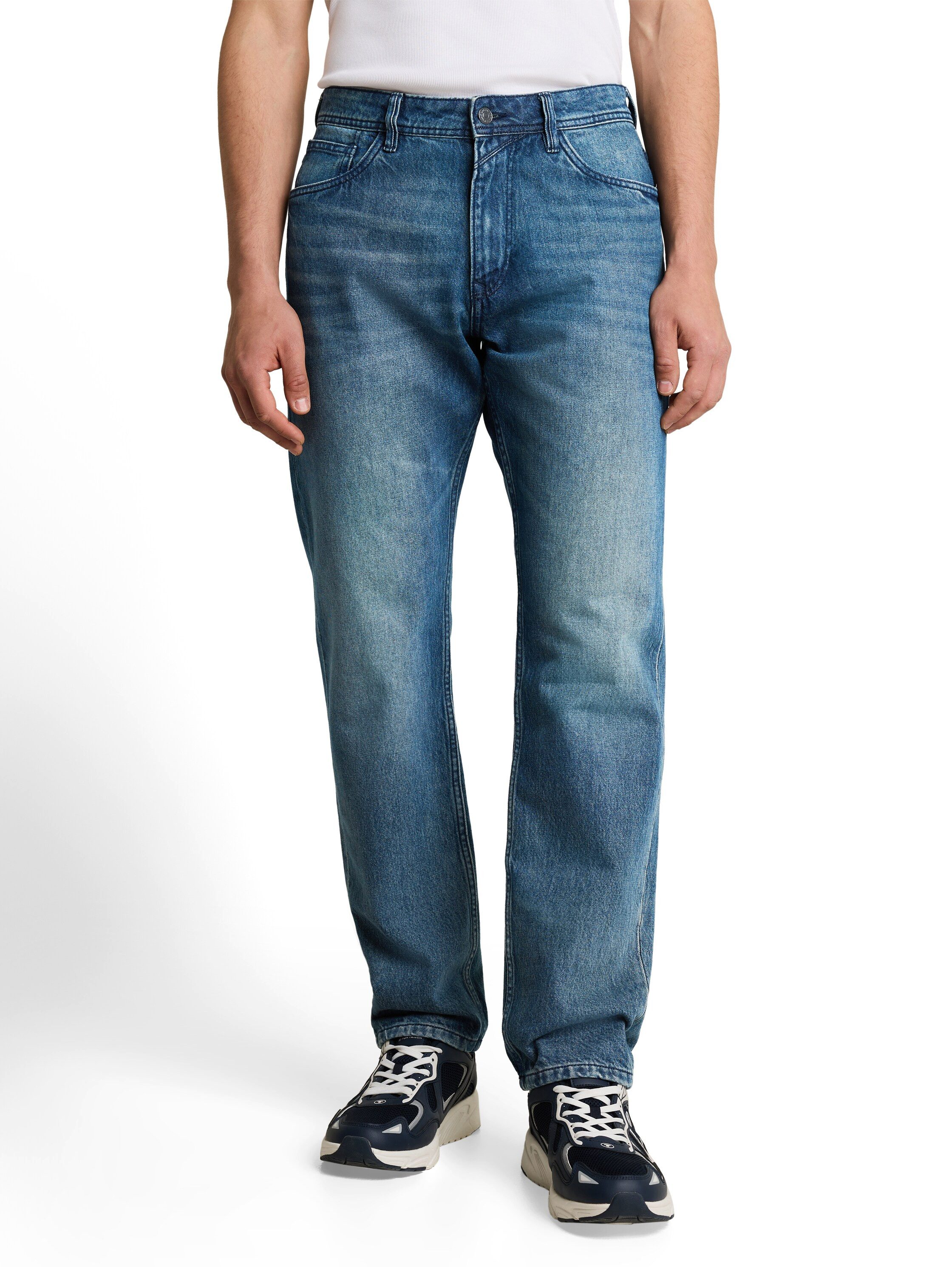 mid stone wash denim