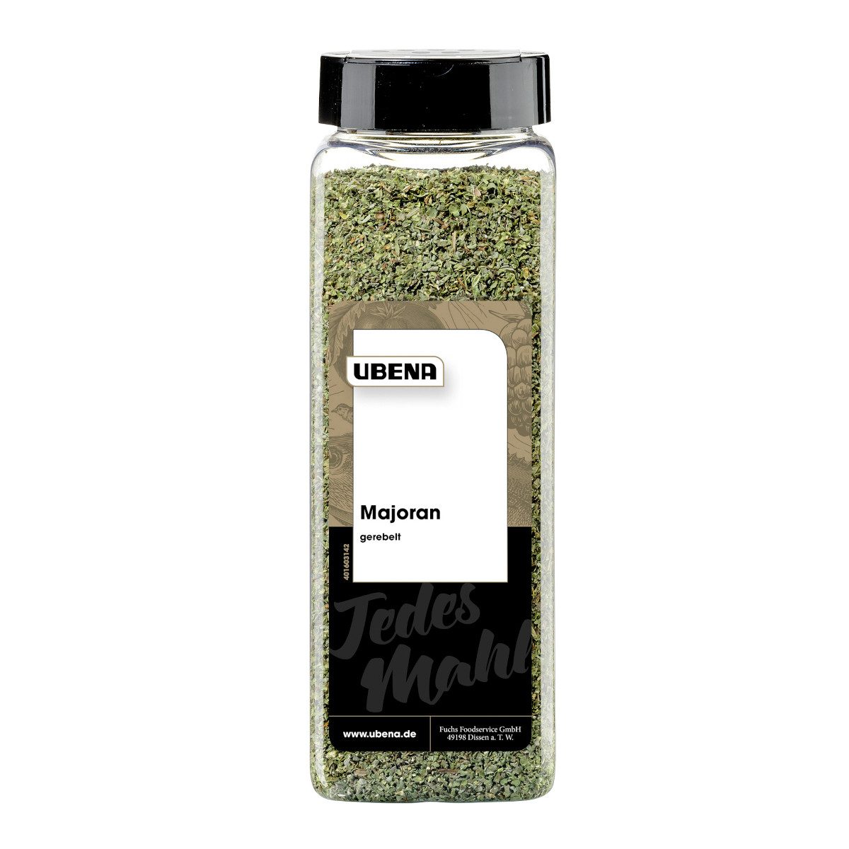 UBENA Gewürz, Ubena Majoran gerebelt warmes und leicht scharfes Aroma 100g