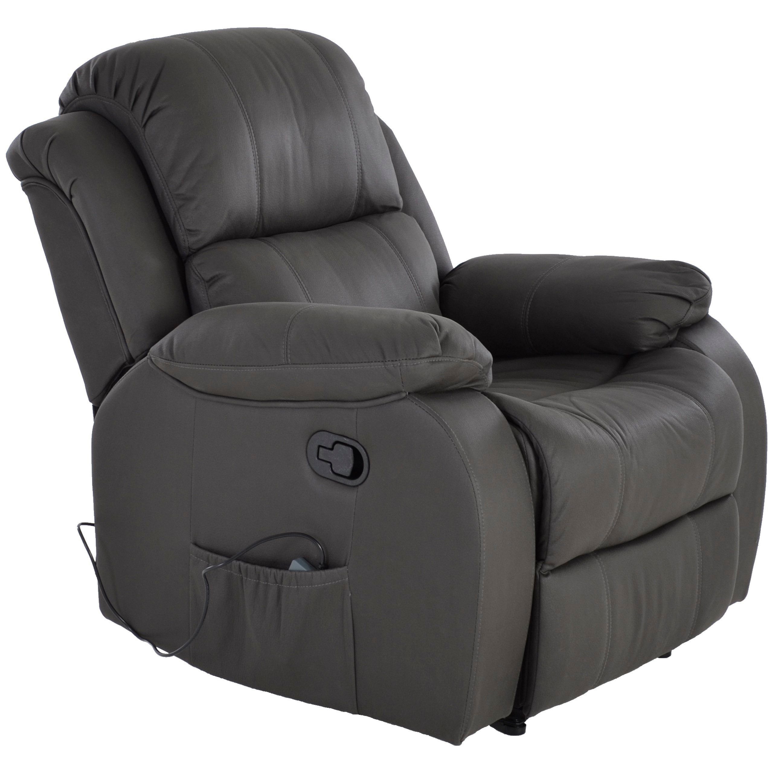 Raburg Relaxsessel Fernsehsessel HANNE, verschiedene Farben & Stoffe, Vibration & Wärme, 140° Liege- & Relaxfunktion, bis 120 kg