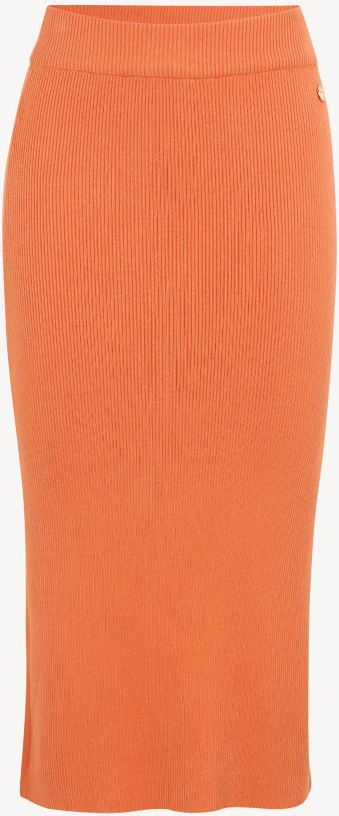 Tamaris dusty Markenlabel NEUE - orange KOLLEKTION mit Strickrock