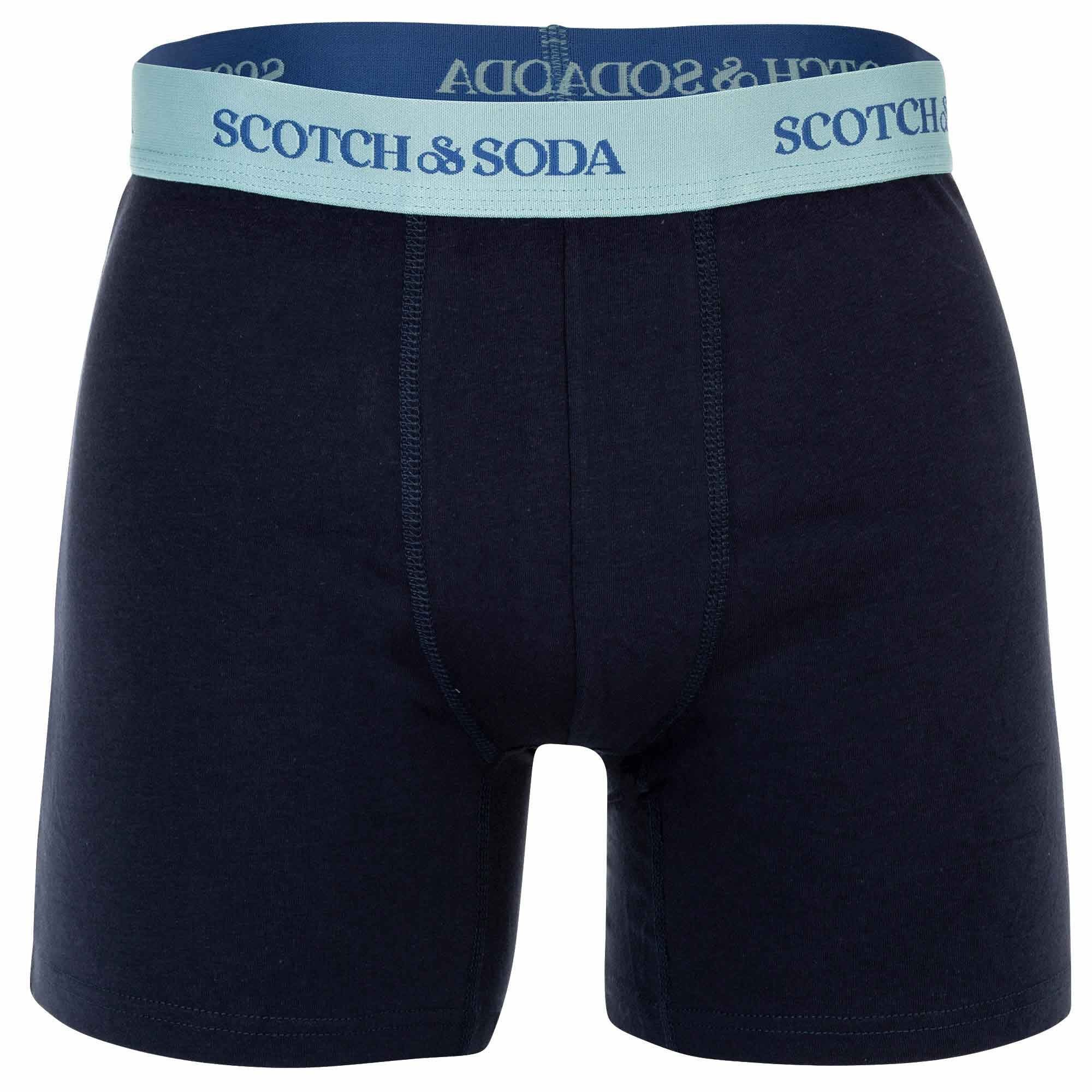 Scotch & Soda Boxer Herren Boxershort 3er Pack Baumwolle (Packung, 3er Pack)