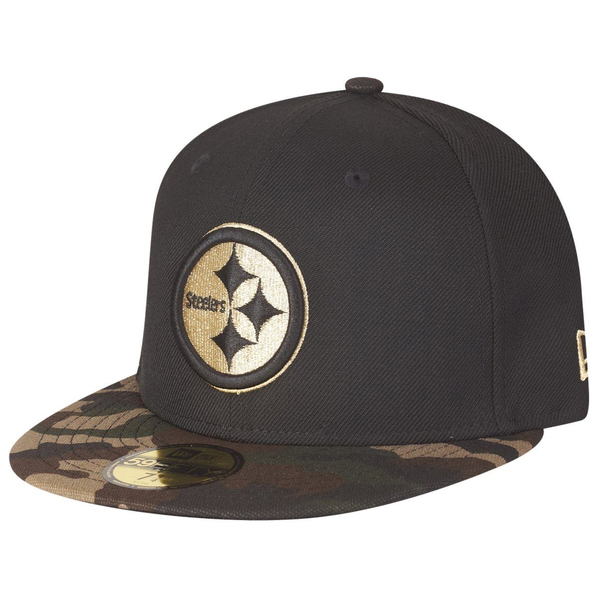 New Era Fitted Cap 59Fifty GOLD Pittsburgh Steelers