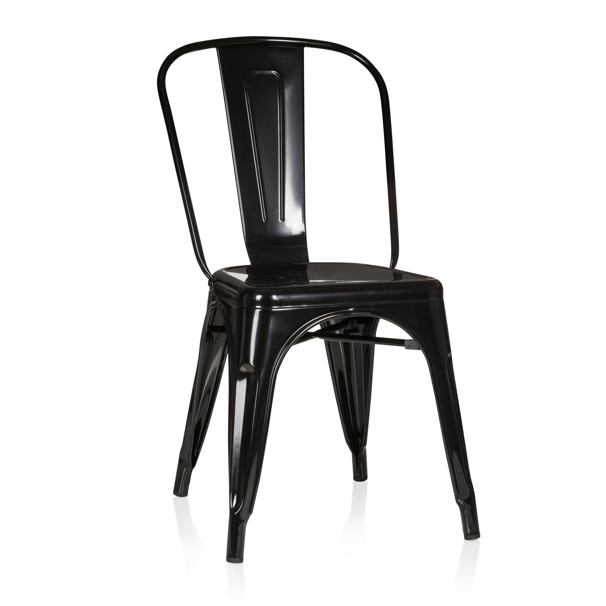 hjh OFFICE Esszimmerstuhl VANTAGGIO COMFORT Stuhl Metall ohne Armlehnen 1 (1 St), Küchenstuhl, Stuhl Esszimmer, Stapelstuhl Metallgestell. € 74,90