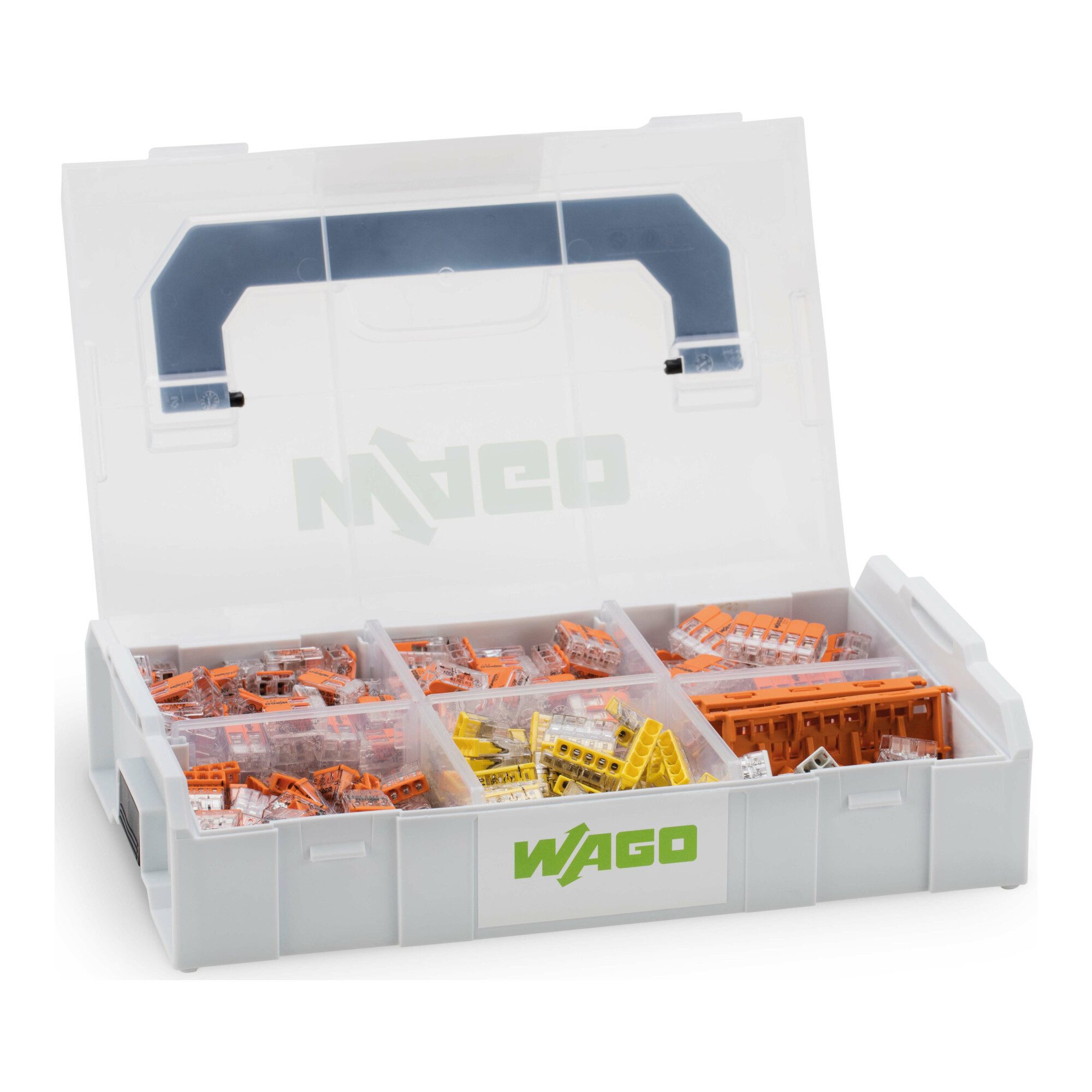WAGO Sortimentskasten WAGO GmbH& Co. KG Verbindungsklemmenset Mini Serien 221,2273 887-955