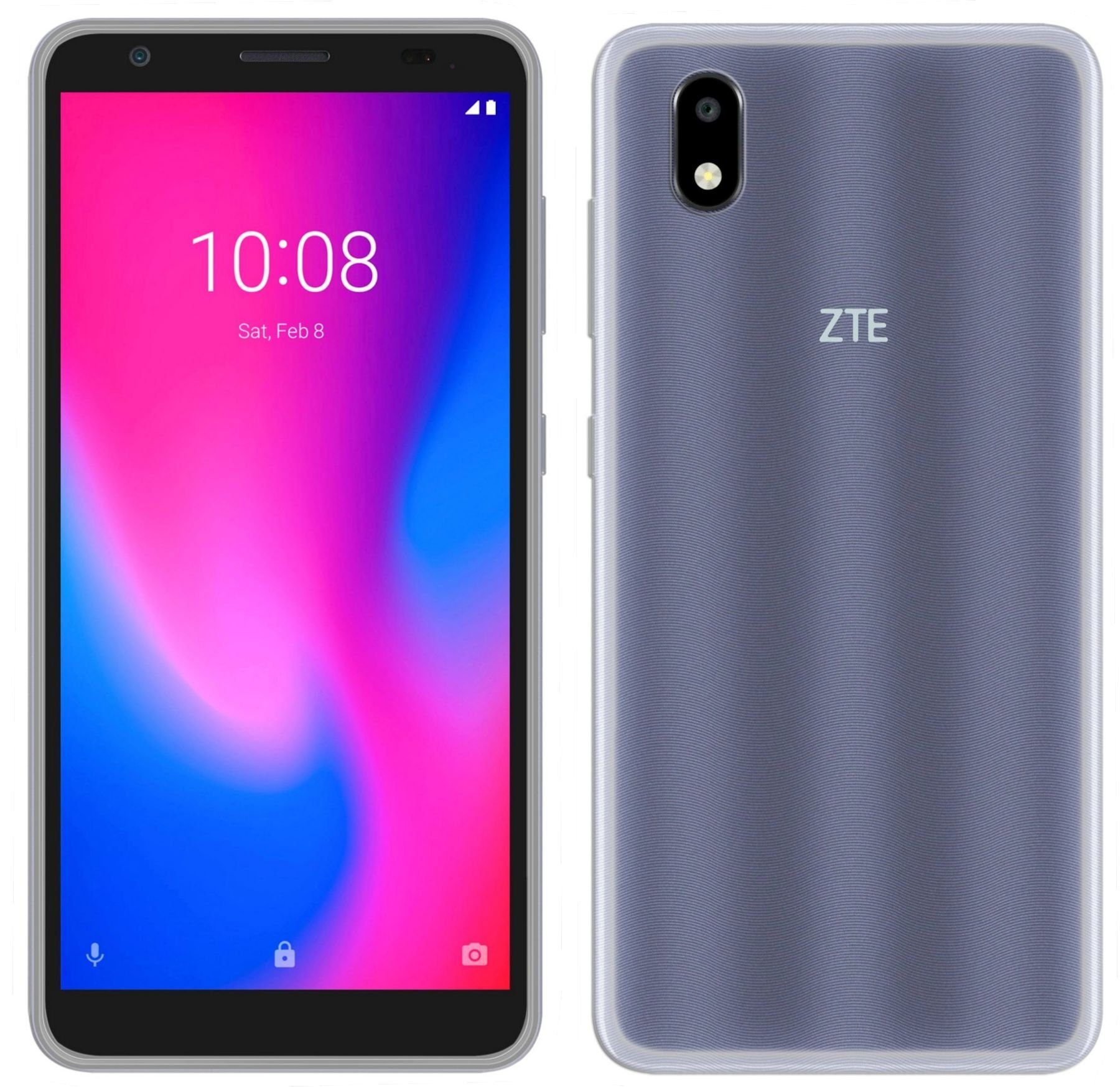 cofi1453 Handyhülle Silikon Hülle Basic für ZTE Blade A3 2020, Case Cover Schutzhülle Bumper