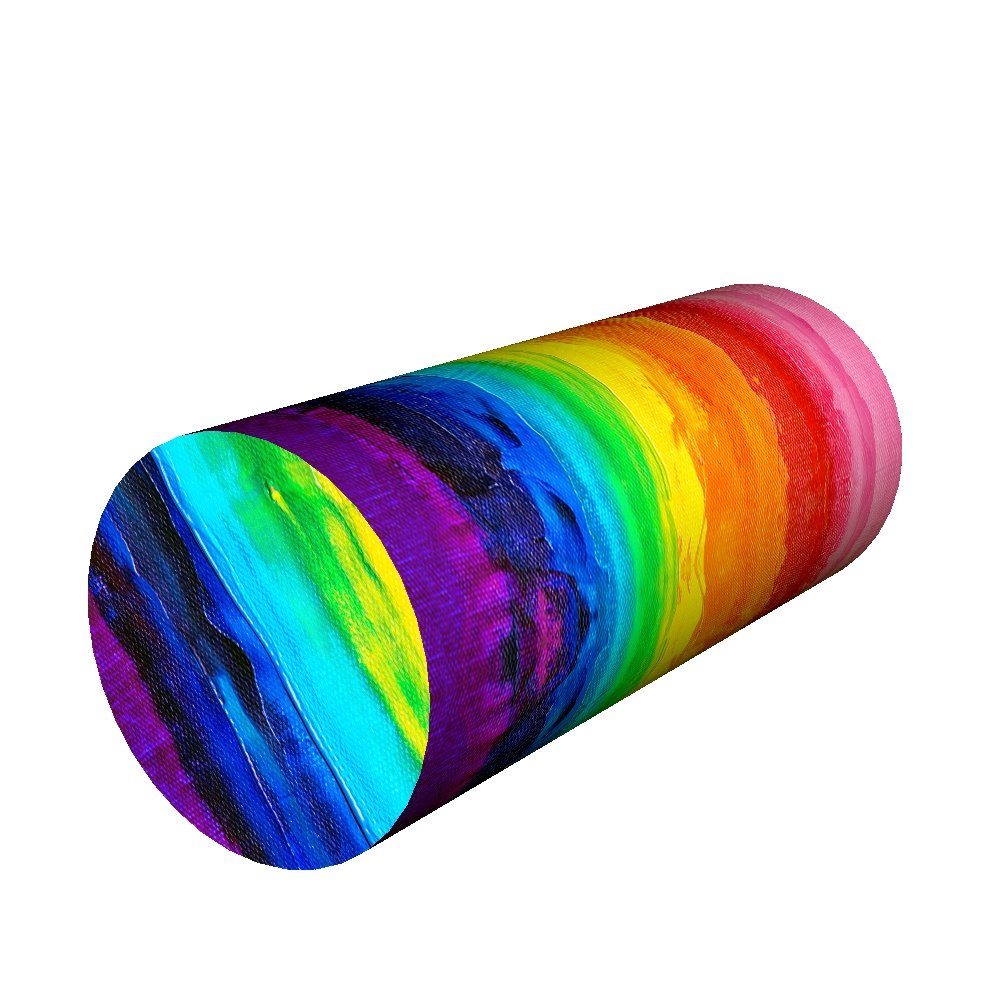 Bertoni Nackenkissen, [Ø15x40 cm] mit Thermoaktivem Schaum; orthopädischen Eigenschaften