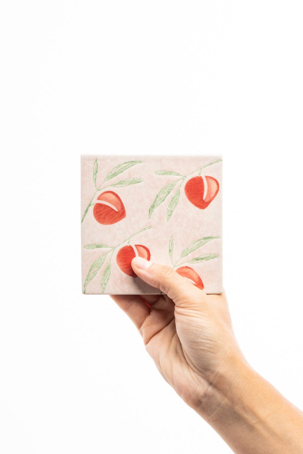 Tranquillo Tasse Untersetzer VINTAGE GARDEN red