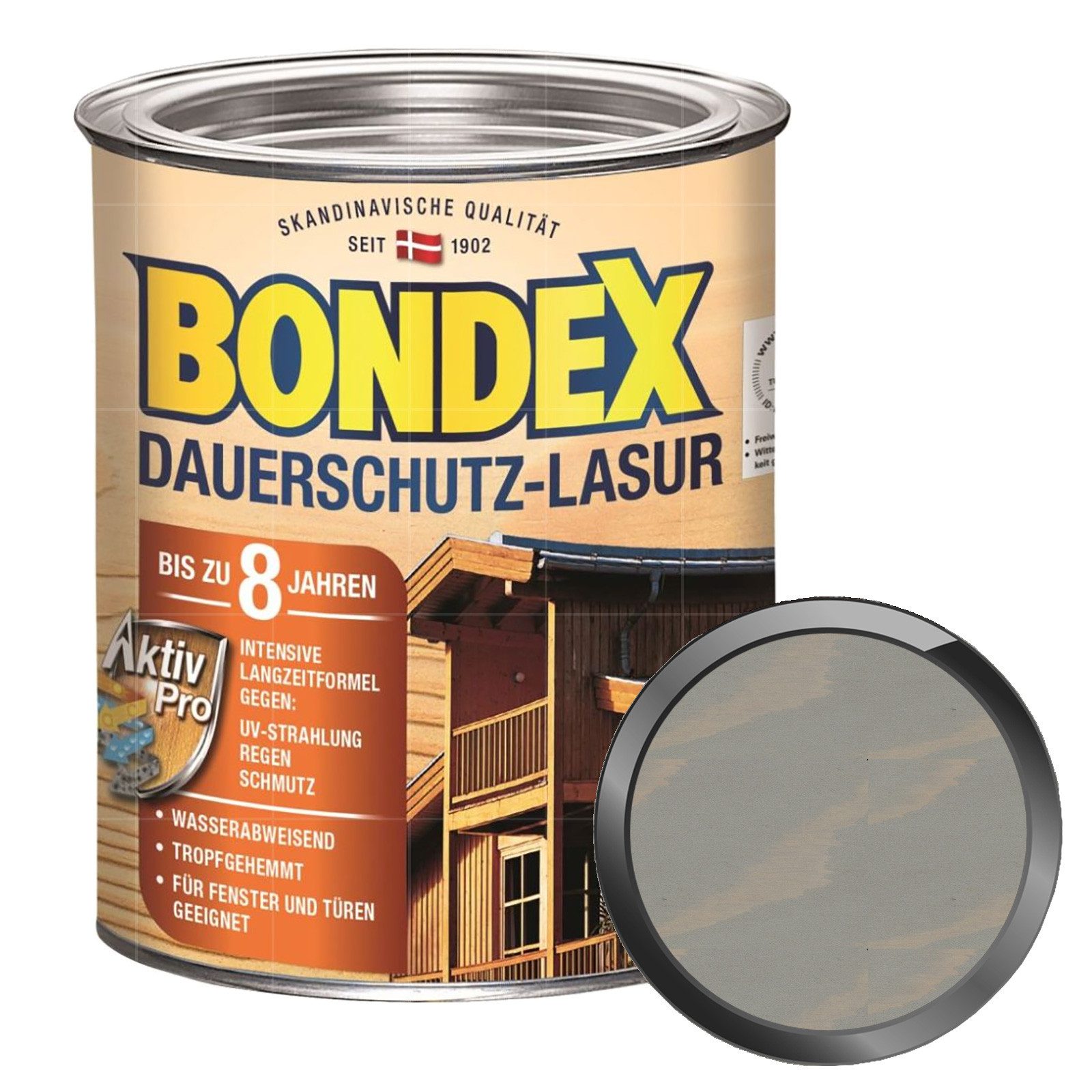 Bondex Holzschutzlasur Dauerschutz-Lasur - 0.75 Ltr