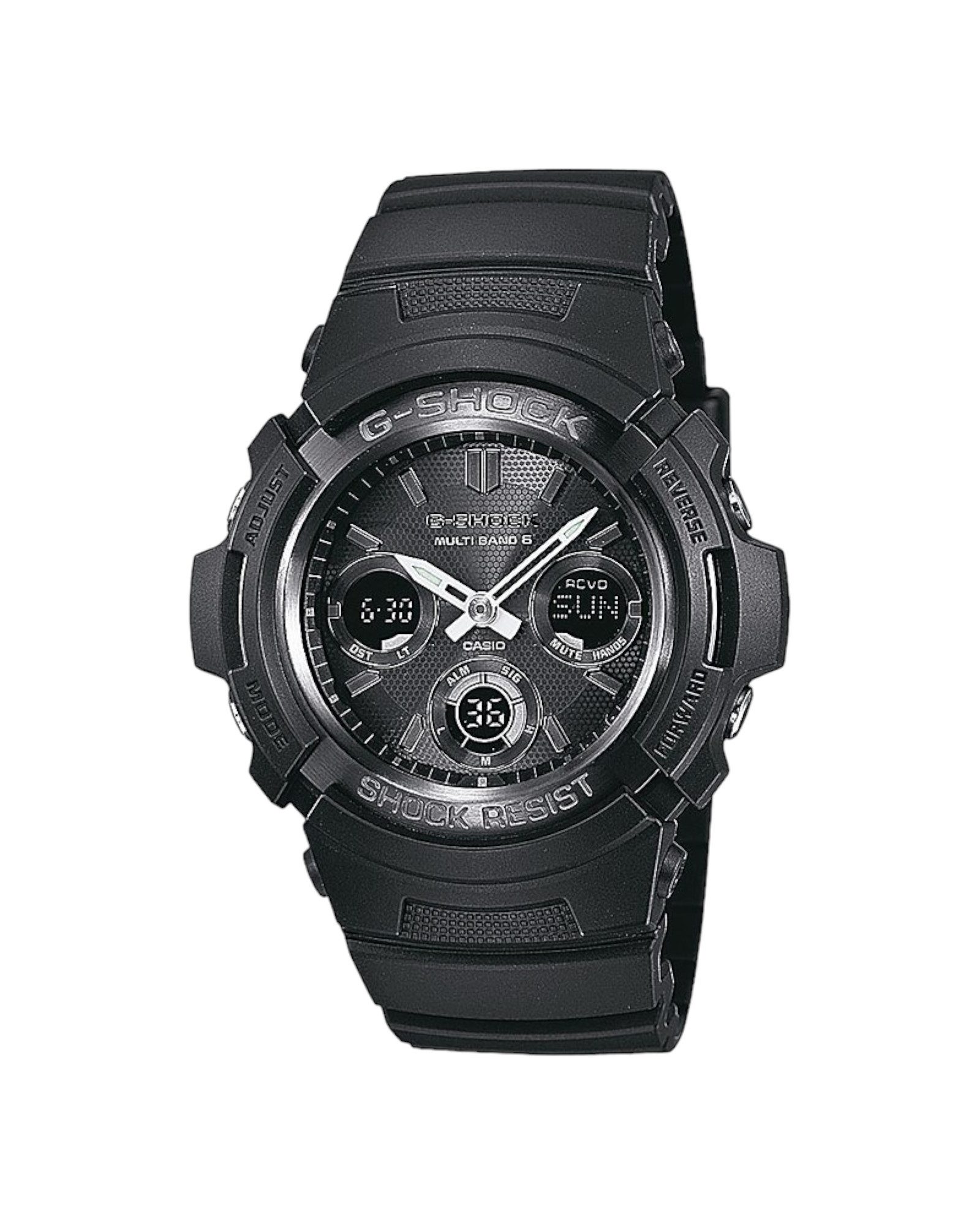 CASIO Solaruhr, Casio G-Shock Solar-und Funkuhr AWG-M100B-1AER günstig online kaufen